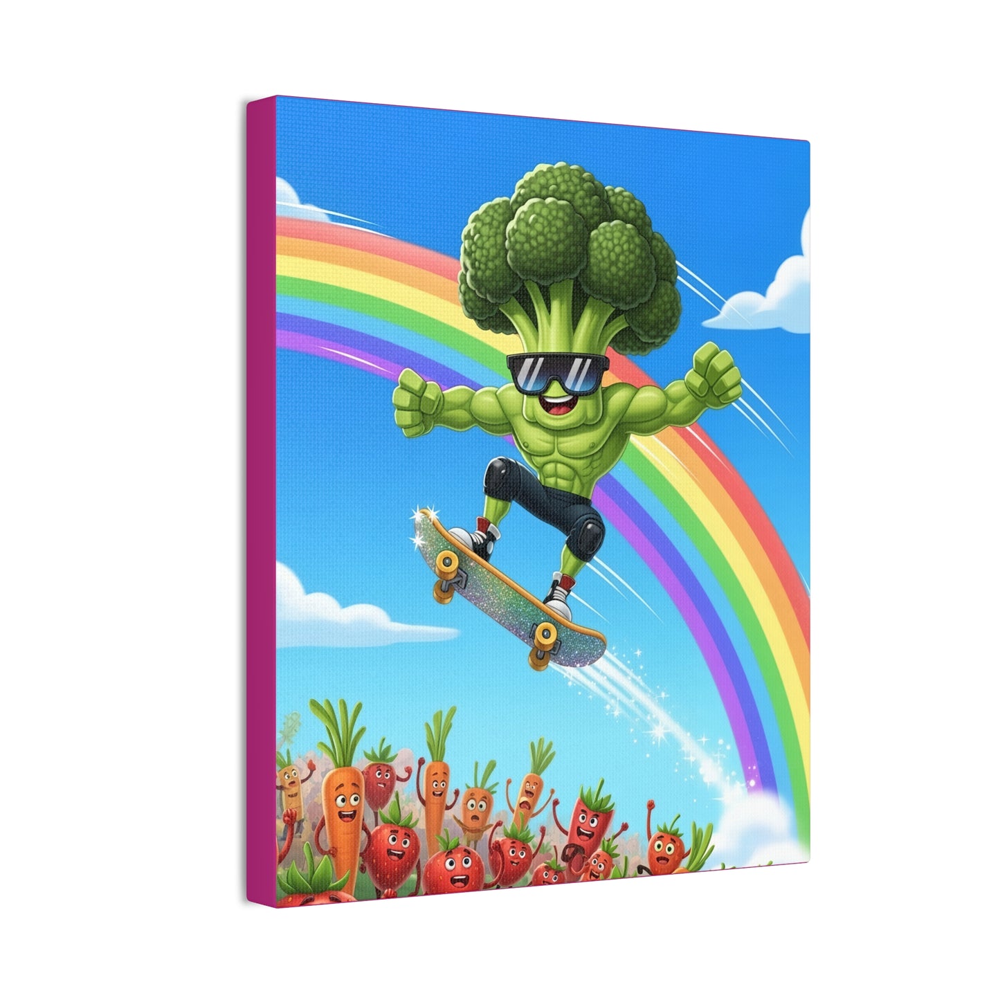 Broccoli Bomb Drop: Veggie Vibes Only