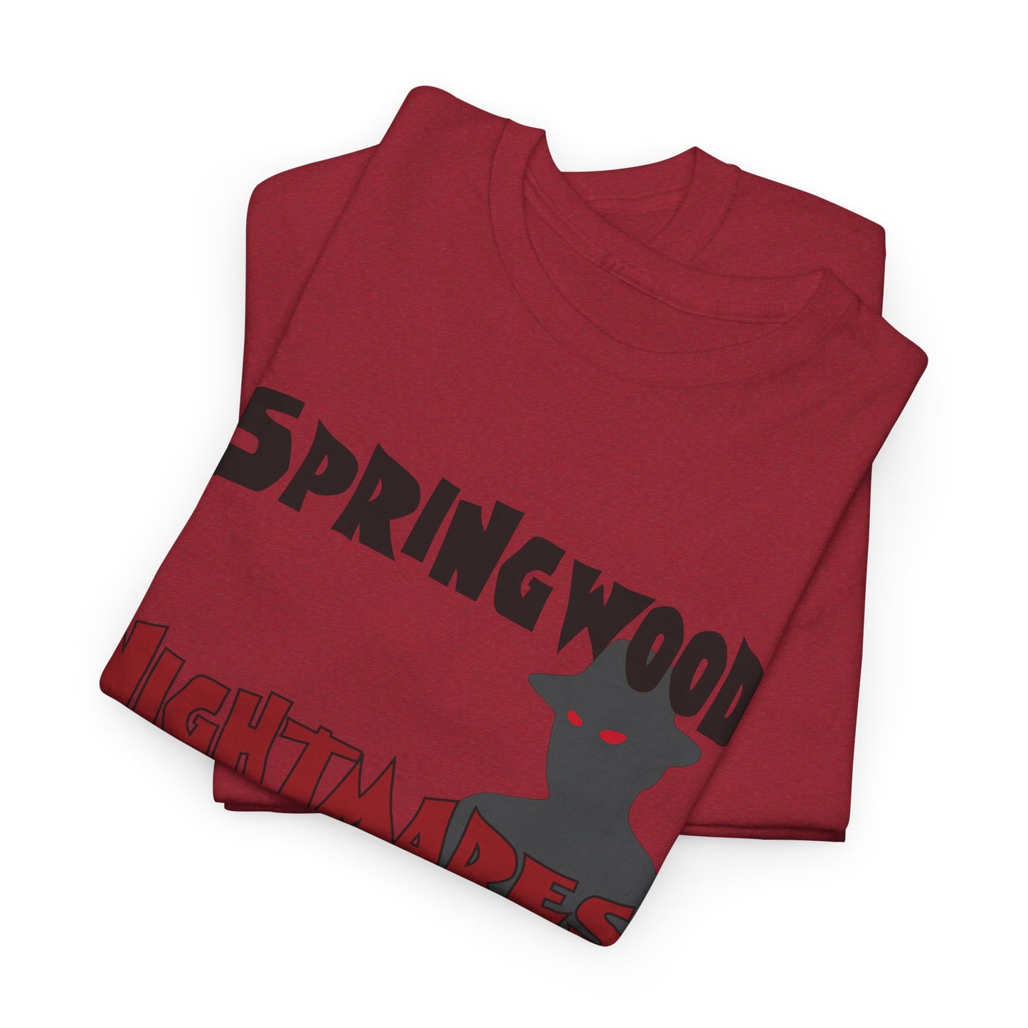 Springwood High Nightmares Unisex Tee – Horror Movie Spirit Wear