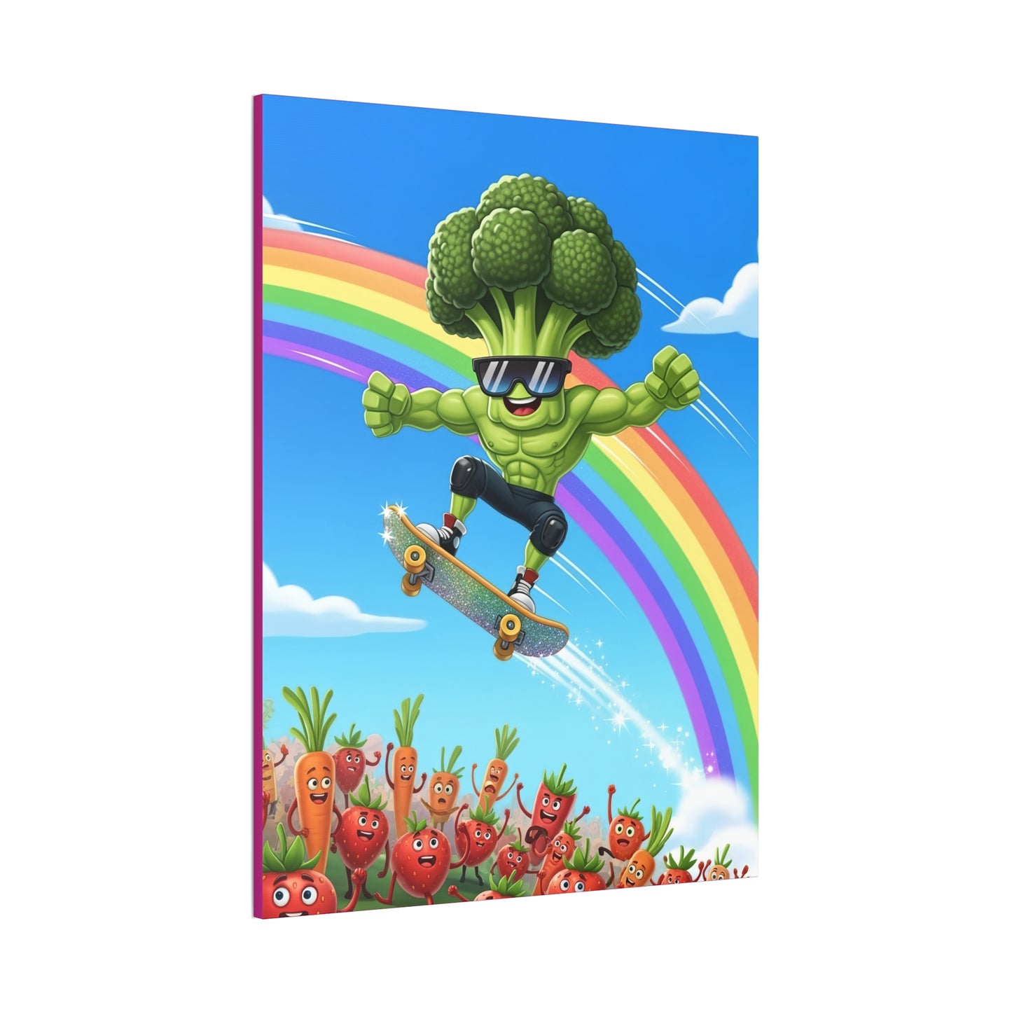 Broccoli Bomb Drop: Veggie Vibes Only