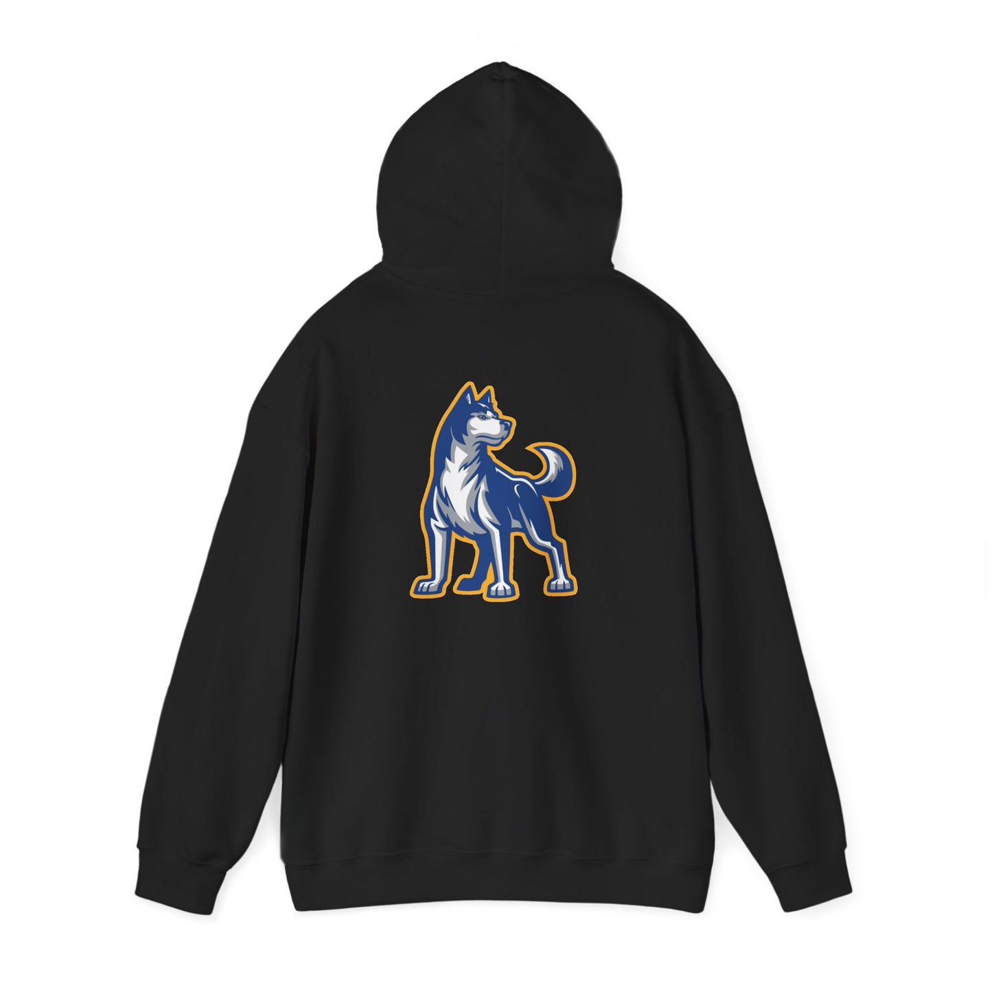 Bigfork Huskies Back-Logo Hoodie β Front Wordmark, Classic Comfort