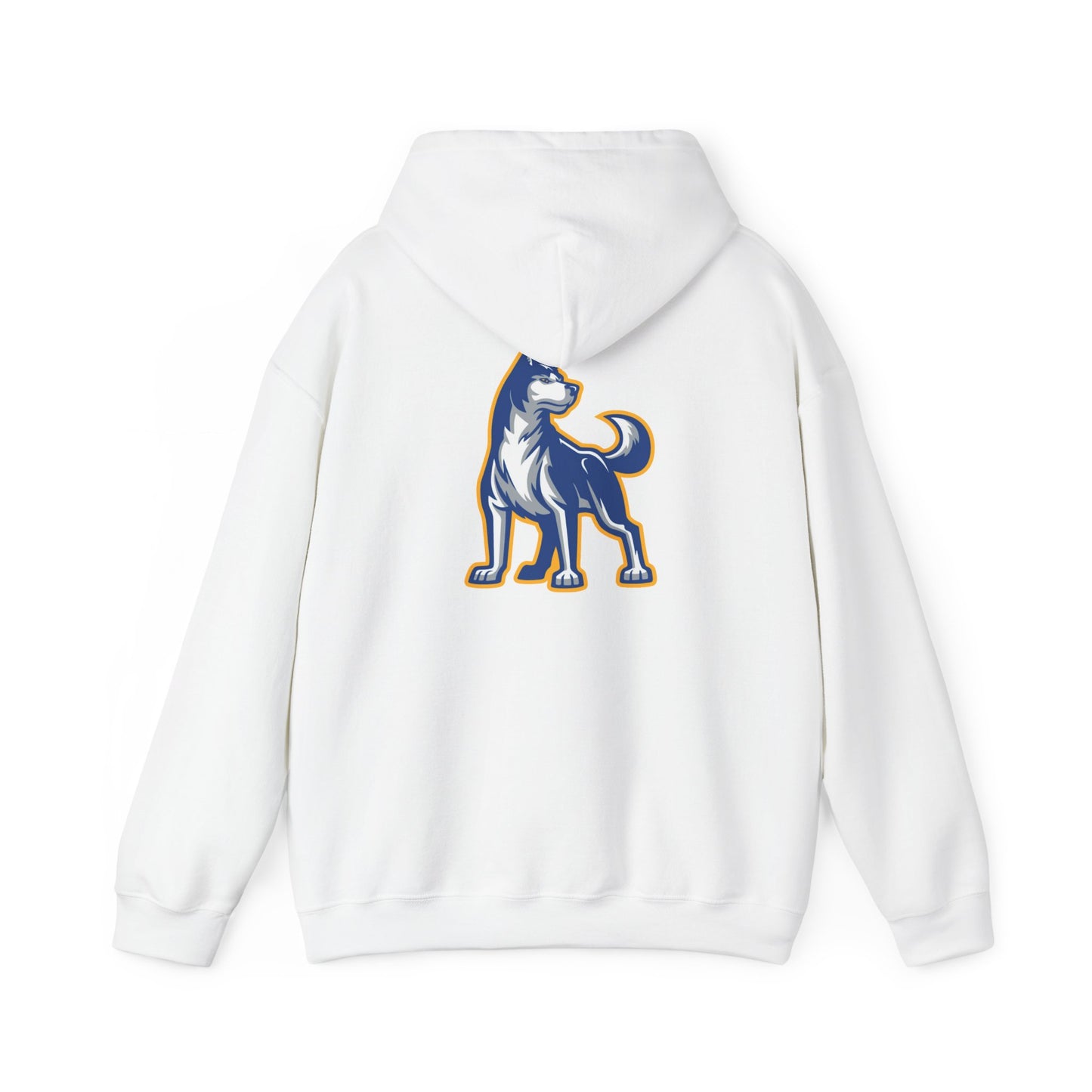 Bigfork Huskies Back-Logo Hoodie β Front Wordmark, Classic Comfort
