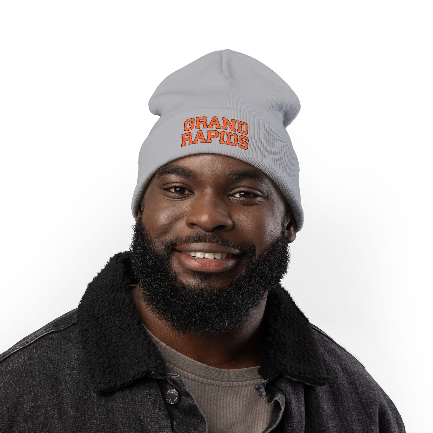 Beanie Hat Playoff Dreams Embroidered Knit Beanie