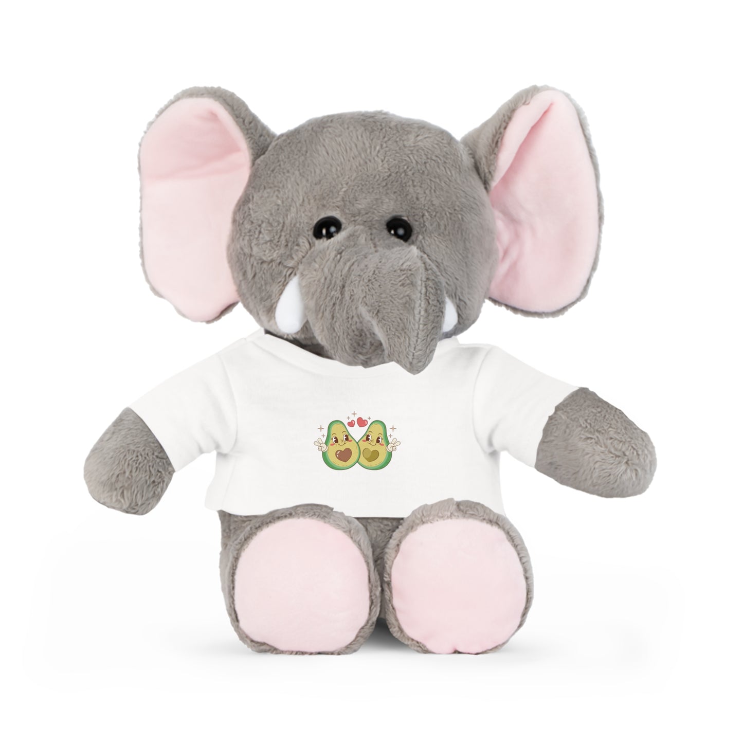 Plush Pal with Tee with Avocado Tee