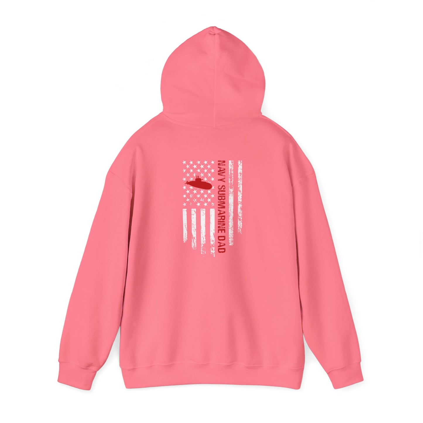 Navy Submarine Dad Hooded Sweatshirt – Proud, Warm, and Patriotic