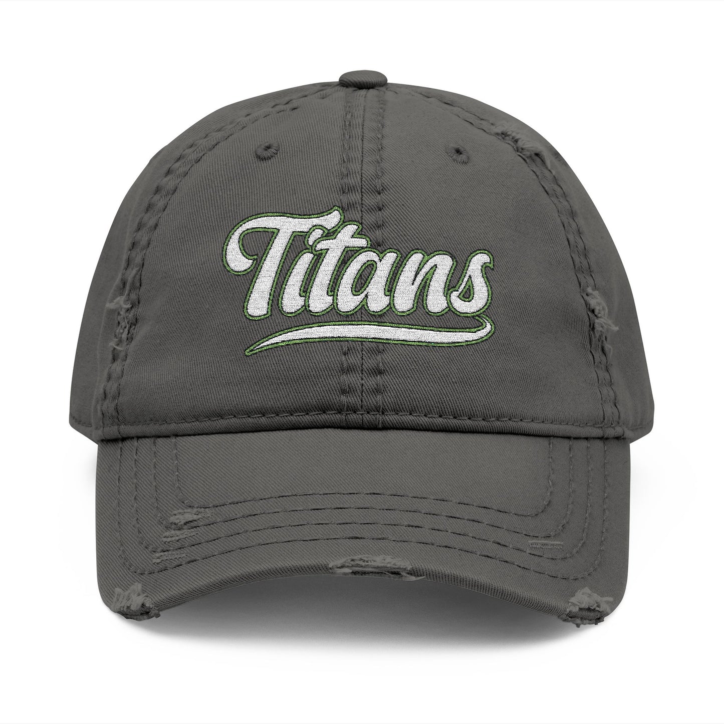 Titan Up Top – Distressed Dad Hat with Classic Swagger