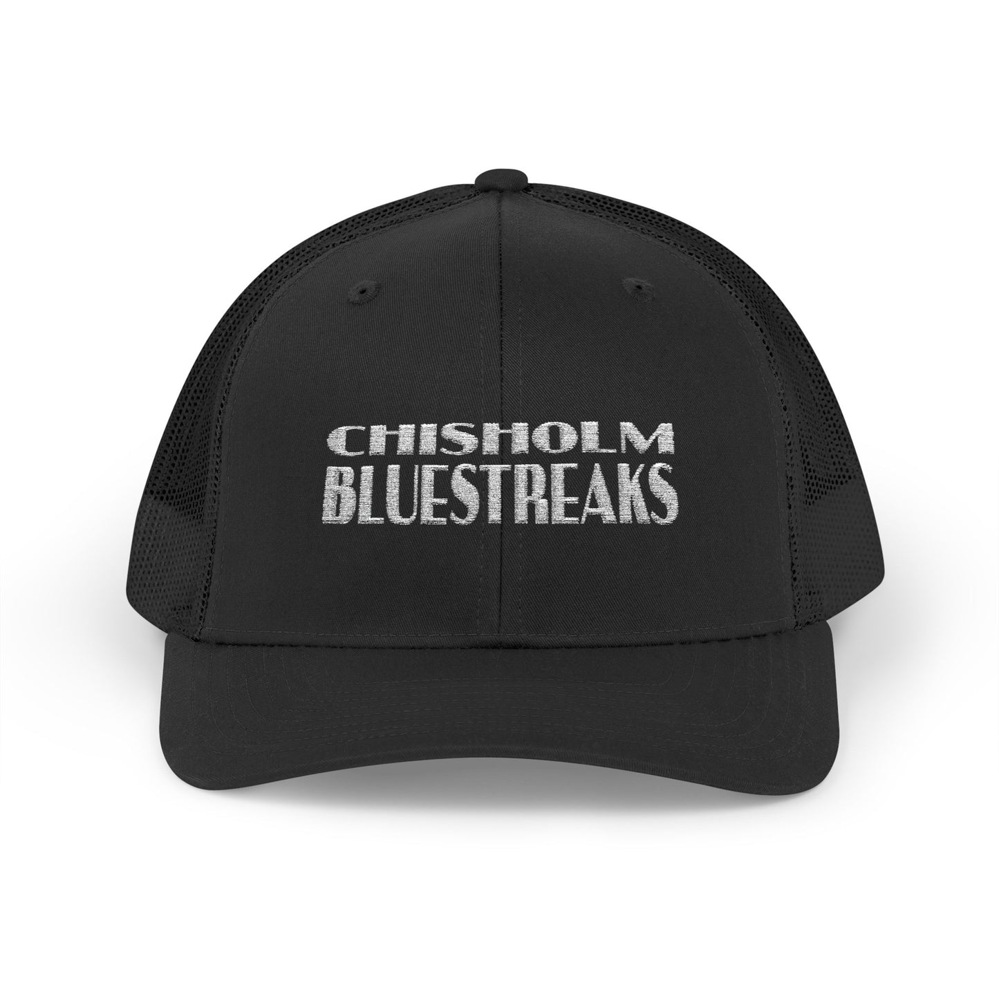 Chisholm Bluestreaks Snapback Trucker Hat – Mesh, Mean, and Made for Game Day