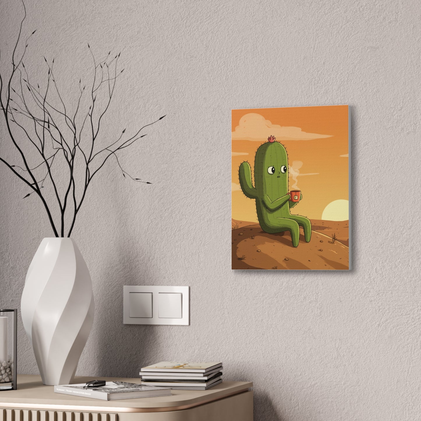 Existential Cactus: Sunrise, Sass, and Silent Dread