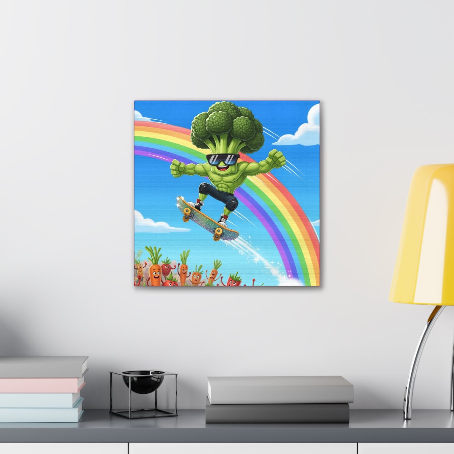 Broccoli Bomb Drop: Veggie Vibes Only
