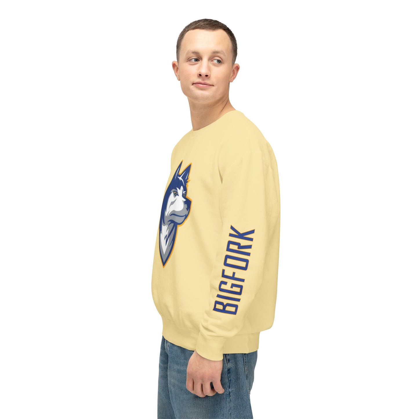 Bigfork Huskies Lightweight Crewneck