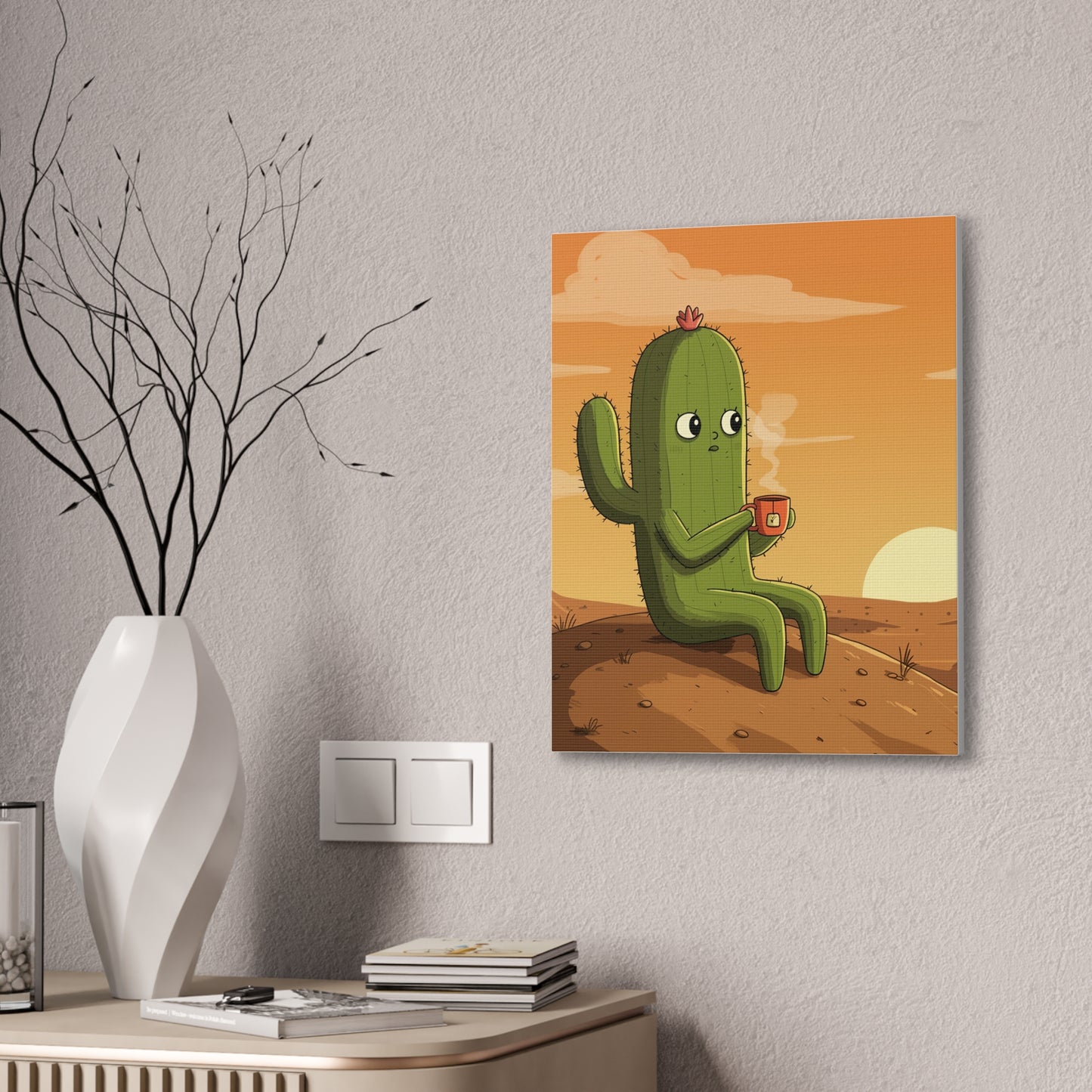 Existential Cactus: Sunrise, Sass, and Silent Dread
