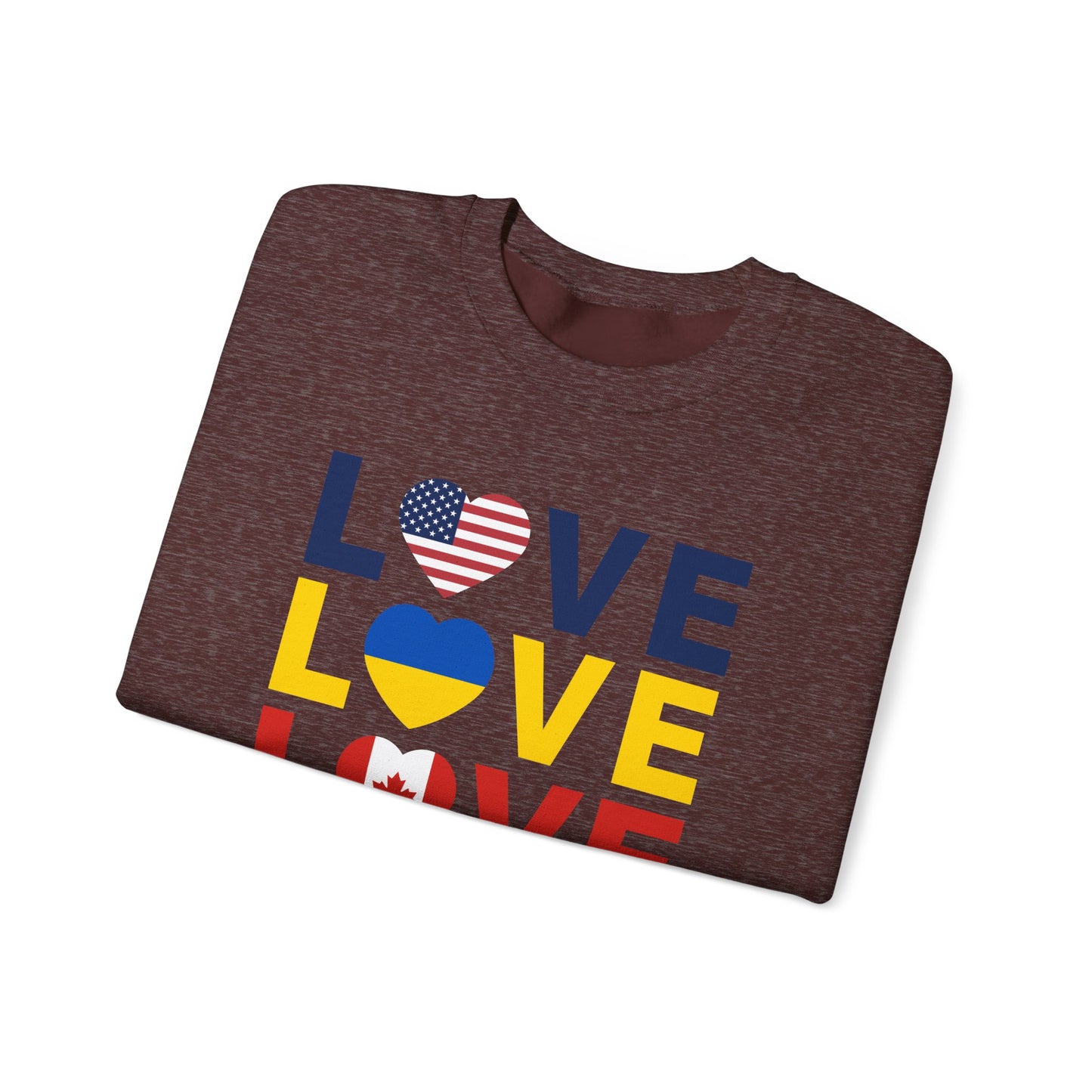 LOVE United Crewneck Sweatshirt πβ€οΈ