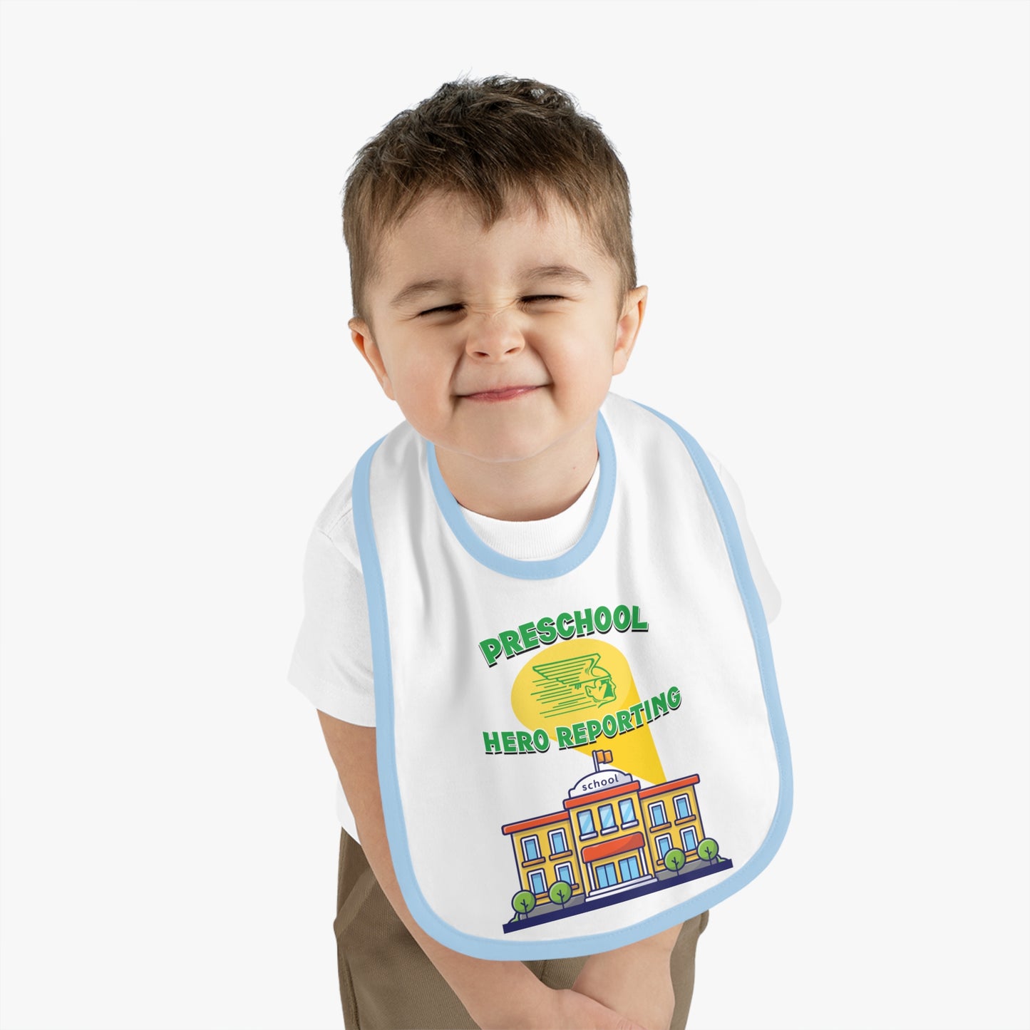 Preschool: Hero Reporting – Greenway Raiders Baby Bib