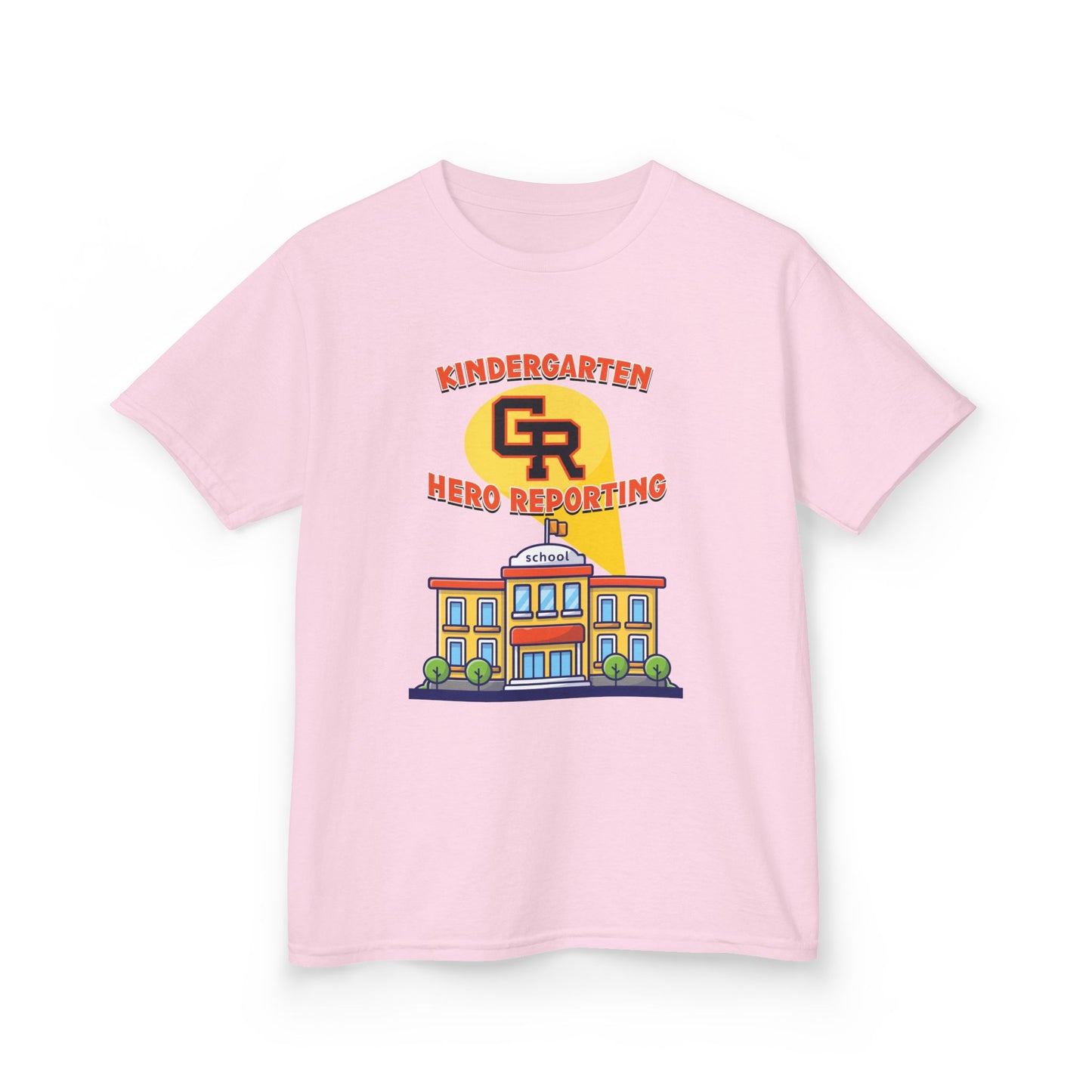 Kindergarten: Hero Reporting for Duty – Grand Rapids Thunderhawks Kids Tee