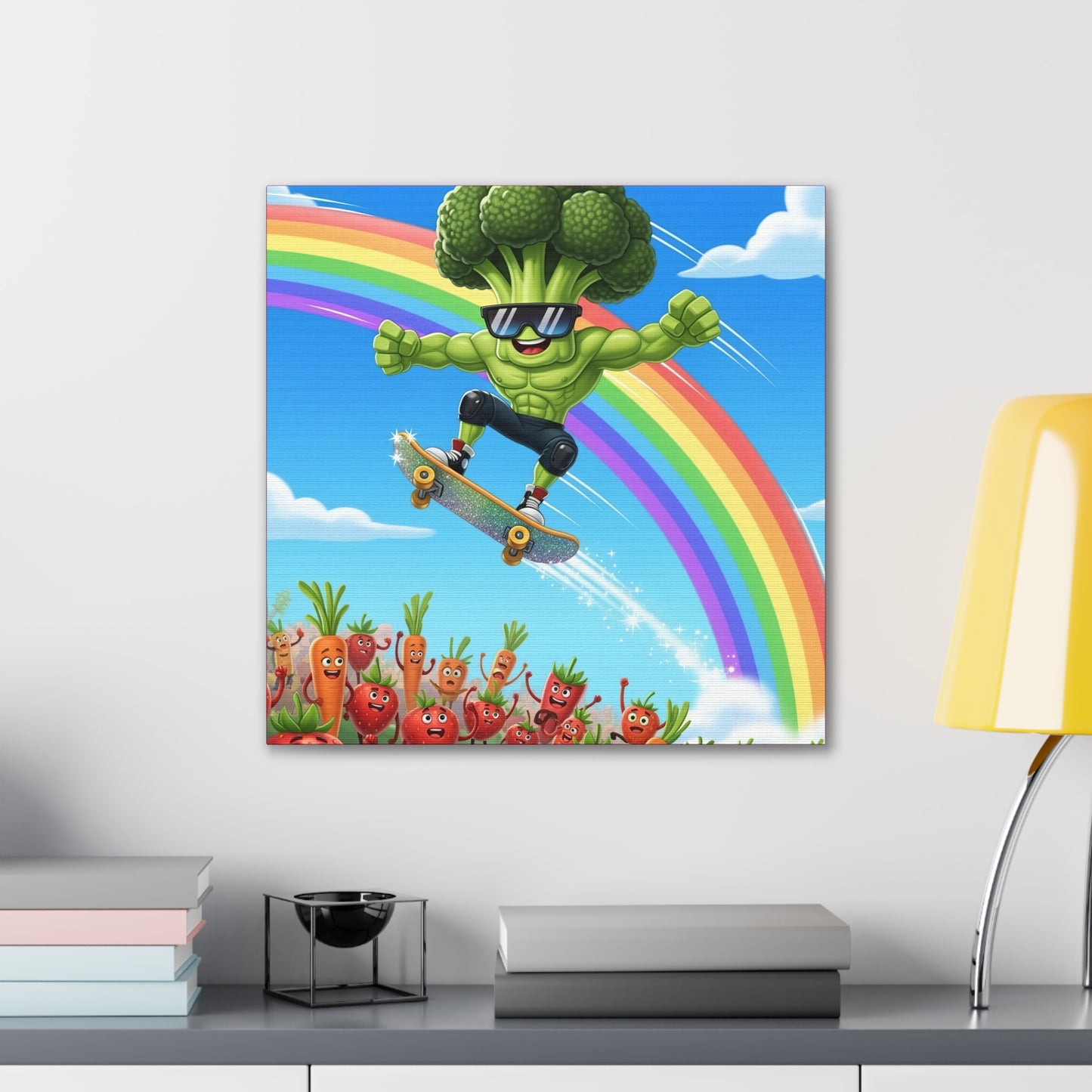 Broccoli Bomb Drop: Veggie Vibes Only