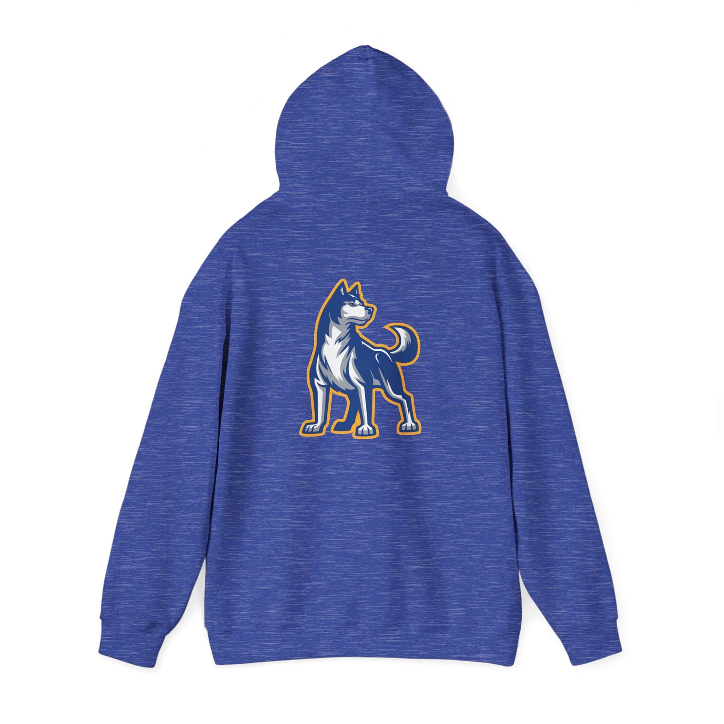 Bigfork Huskies Back-Logo Hoodie β Front Wordmark, Classic Comfort
