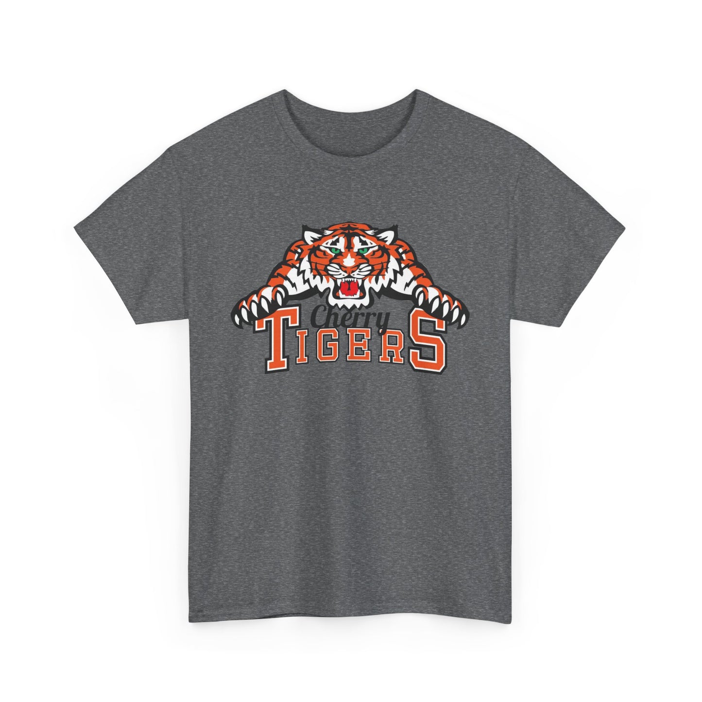 Cherry Tigers Heavy Cotton T-Shirt