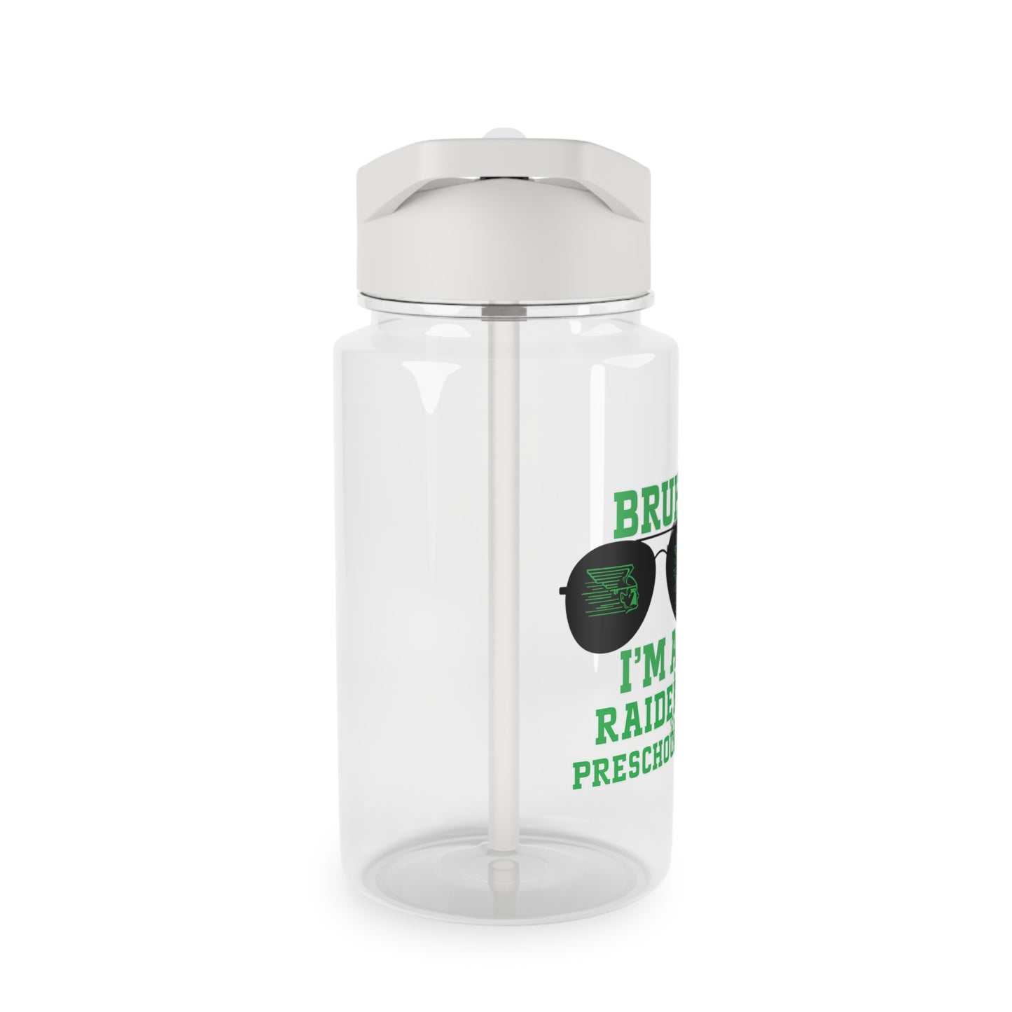 BRUH I’m A Raiders Preschooler Water Bottle