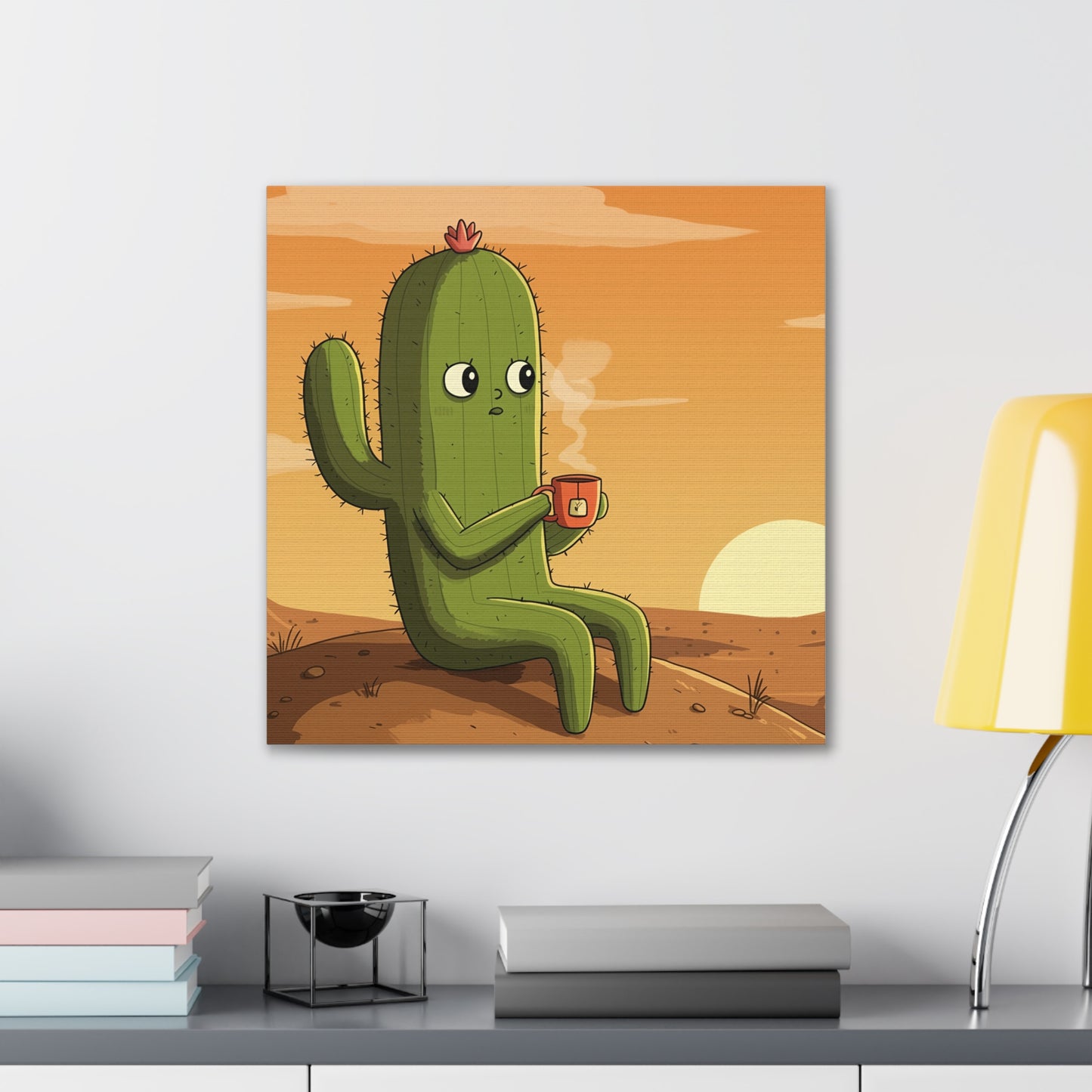 Existential Cactus: Sunrise, Sass, and Silent Dread