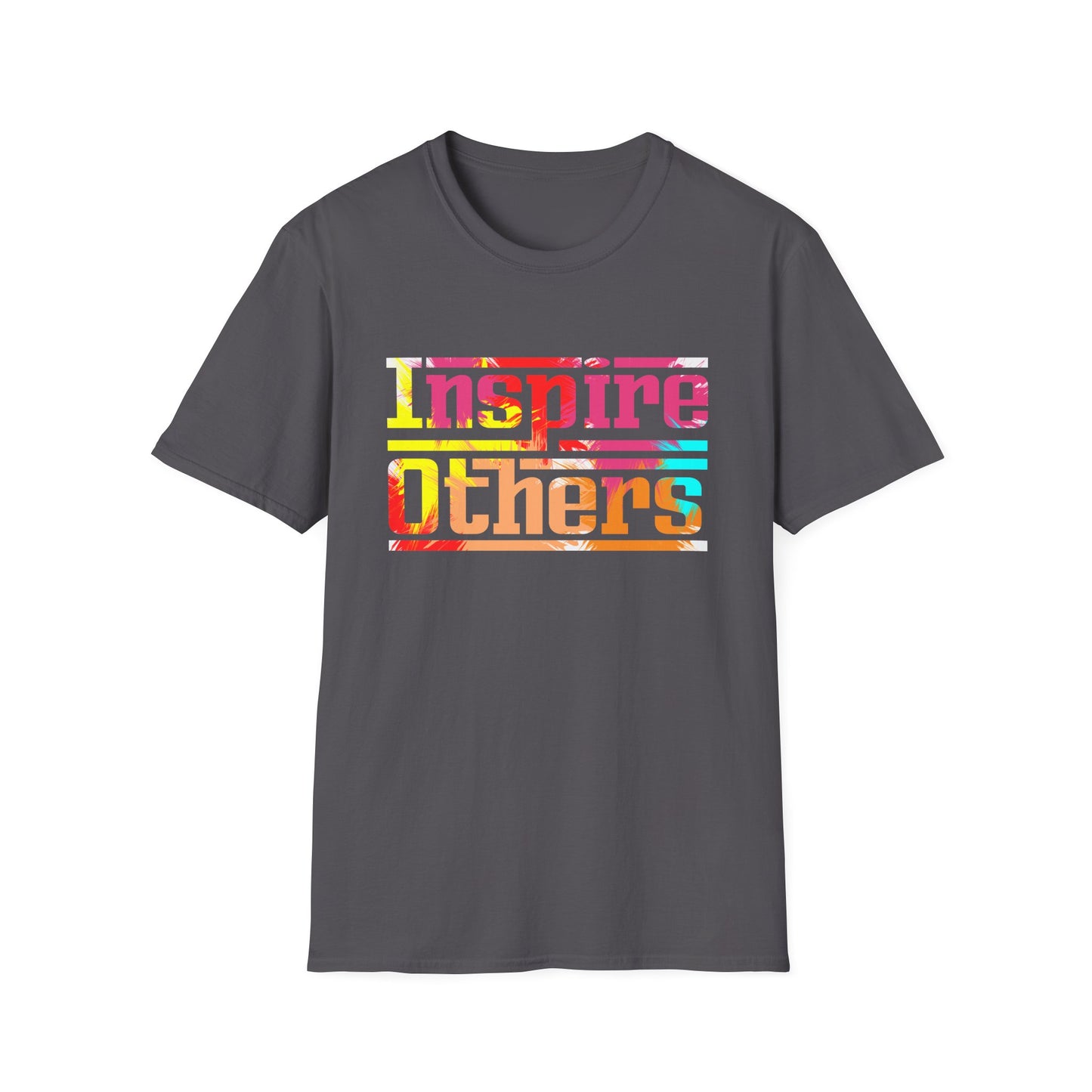 Inspire Others Softstyle T-Shirt with Vibrant Block Lettering