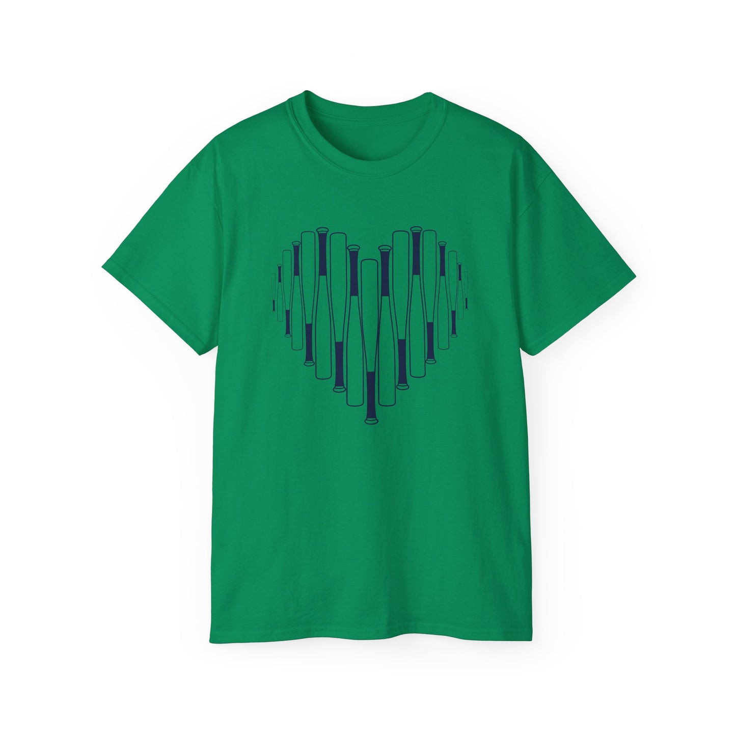 GNK Titans Baseball/Softball Heart Bat Tee