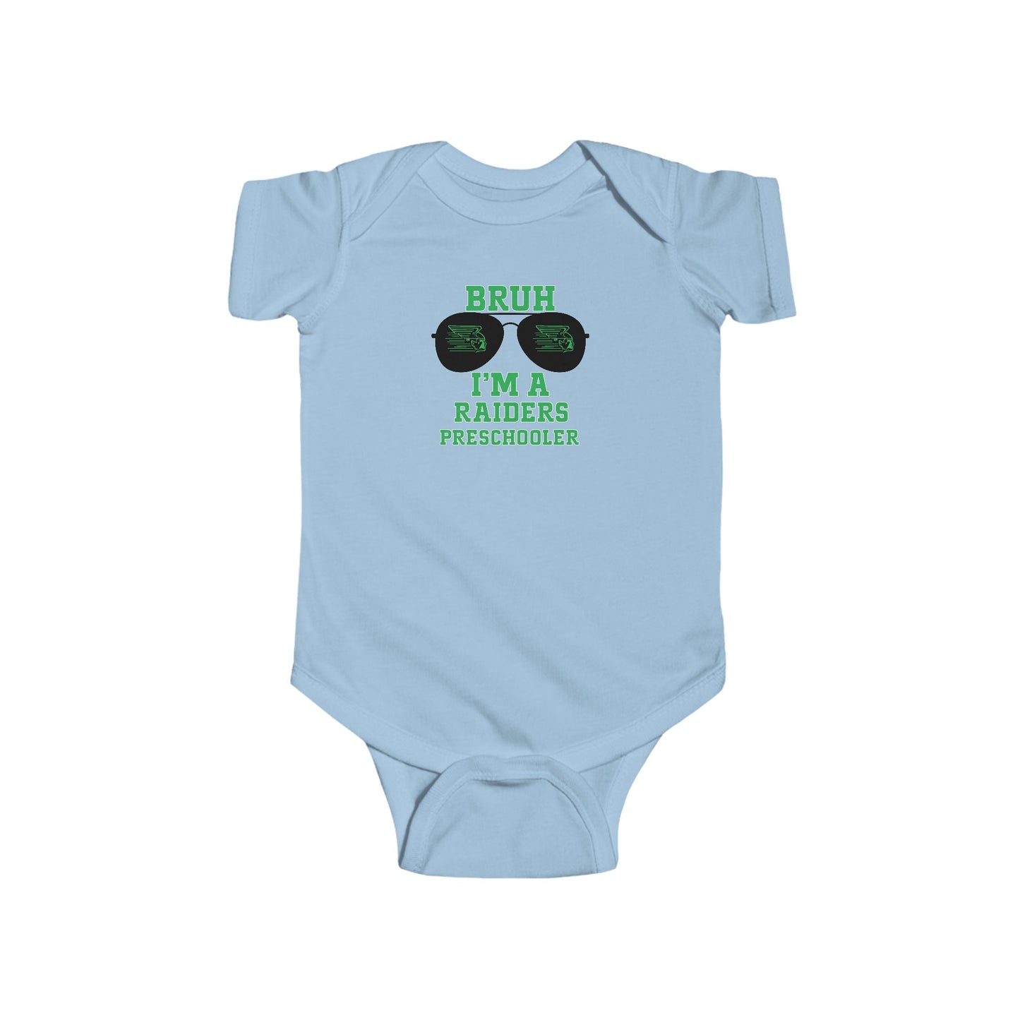 BRUH I’m A Raiders Preschooler Infant Bodysuit