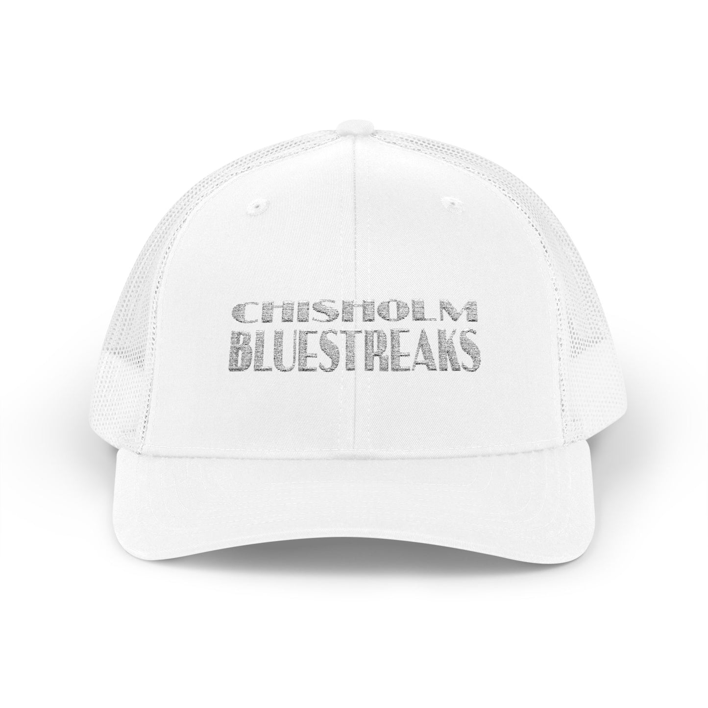 Chisholm Bluestreaks Snapback Trucker Hat – Mesh, Mean, and Made for Game Day