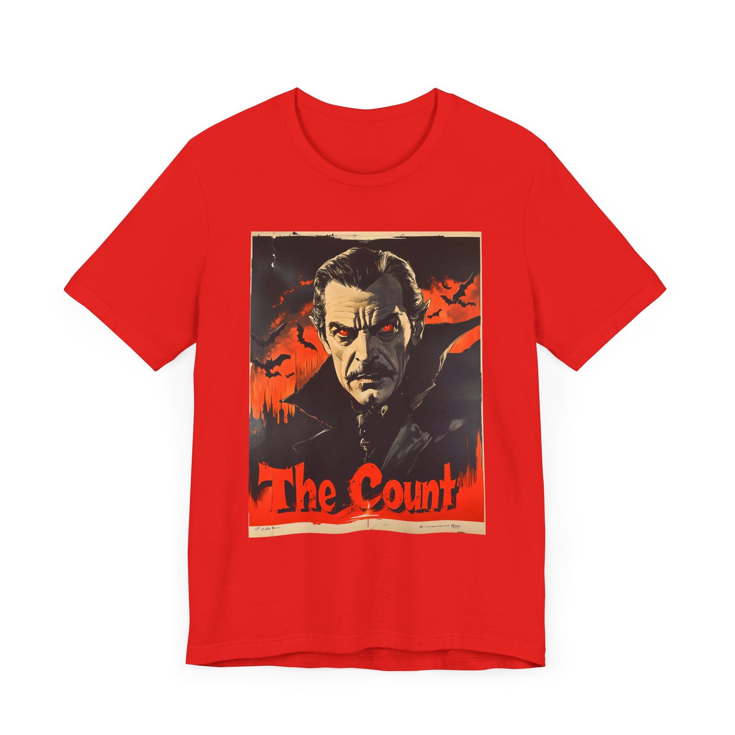 The Count Vintage Unisex Jersey Short Sleeve Tee