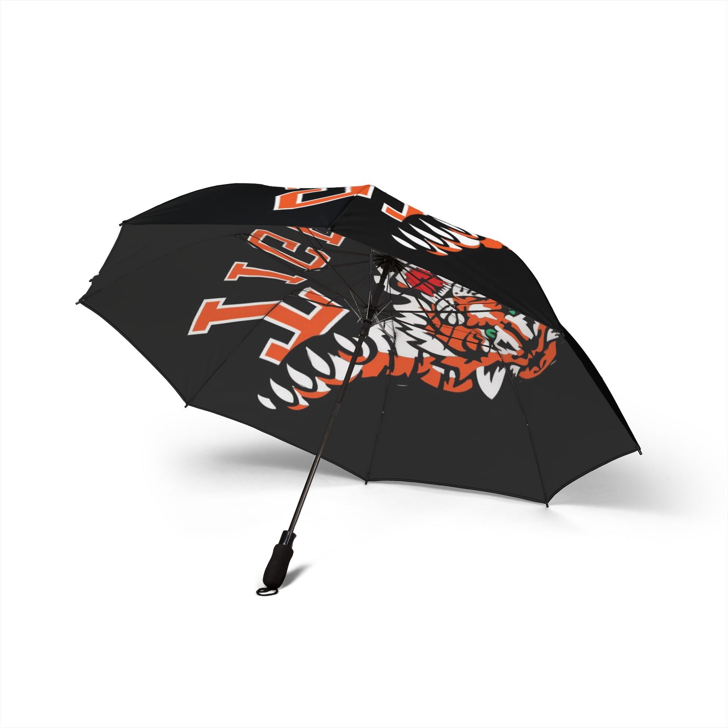 Cherry Tigers Umbrella – Bold. Fierce. Weatherproof.