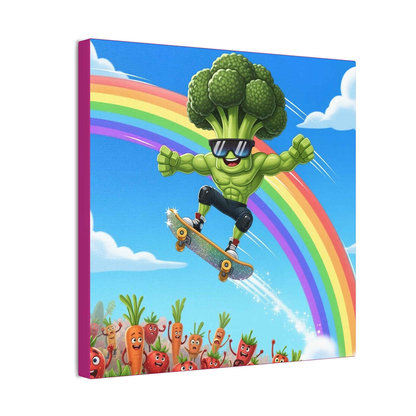 Broccoli Bomb Drop: Veggie Vibes Only