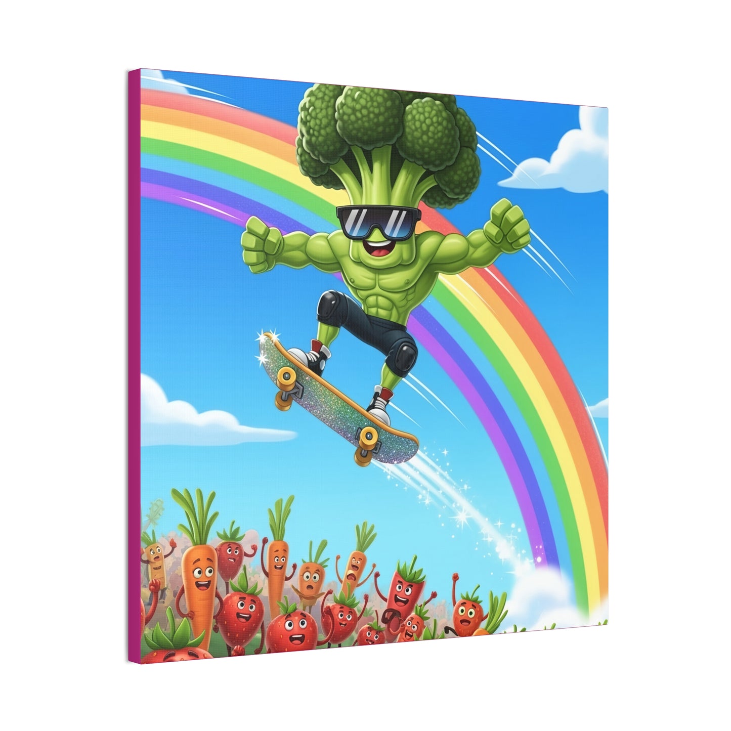 Broccoli Bomb Drop: Veggie Vibes Only