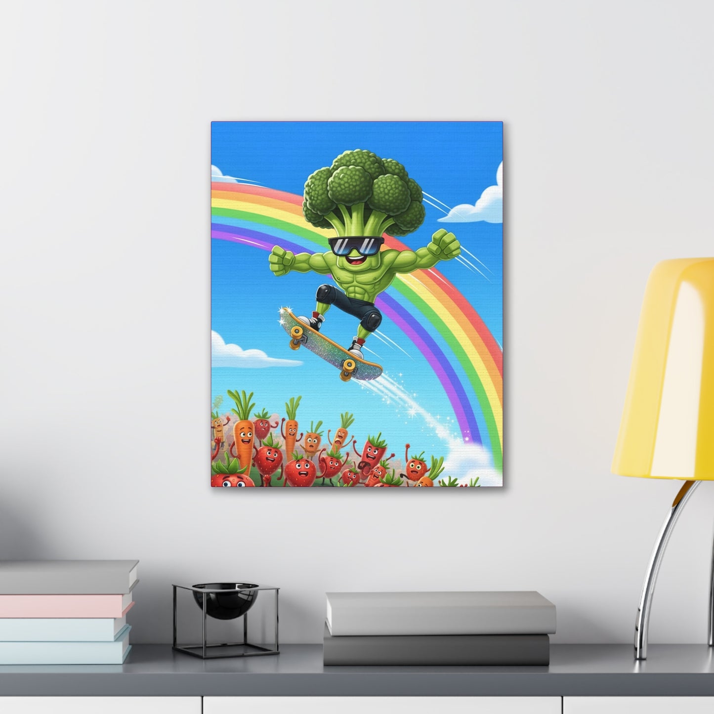 Broccoli Bomb Drop: Veggie Vibes Only