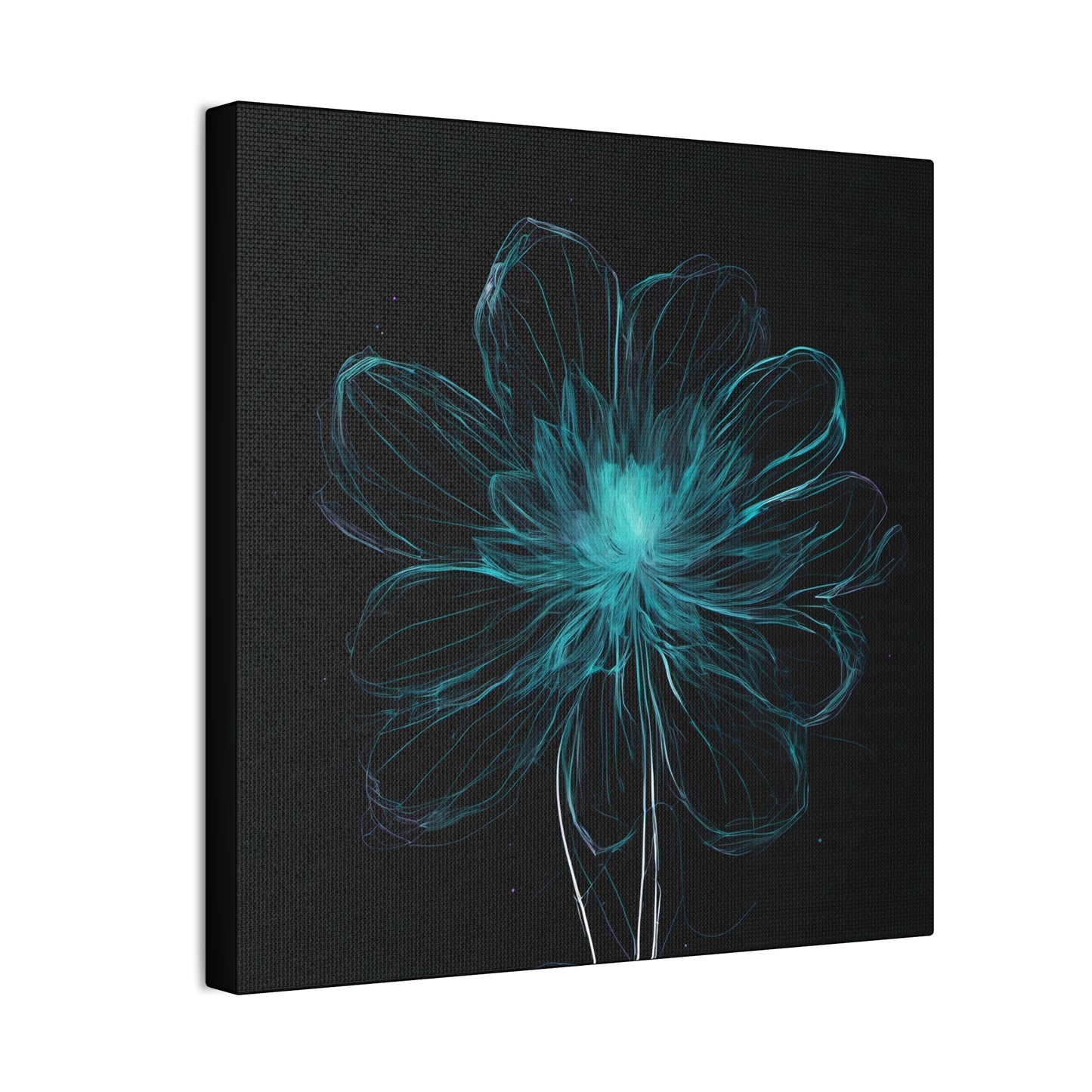 Midnight Bloom: Petals from the Void