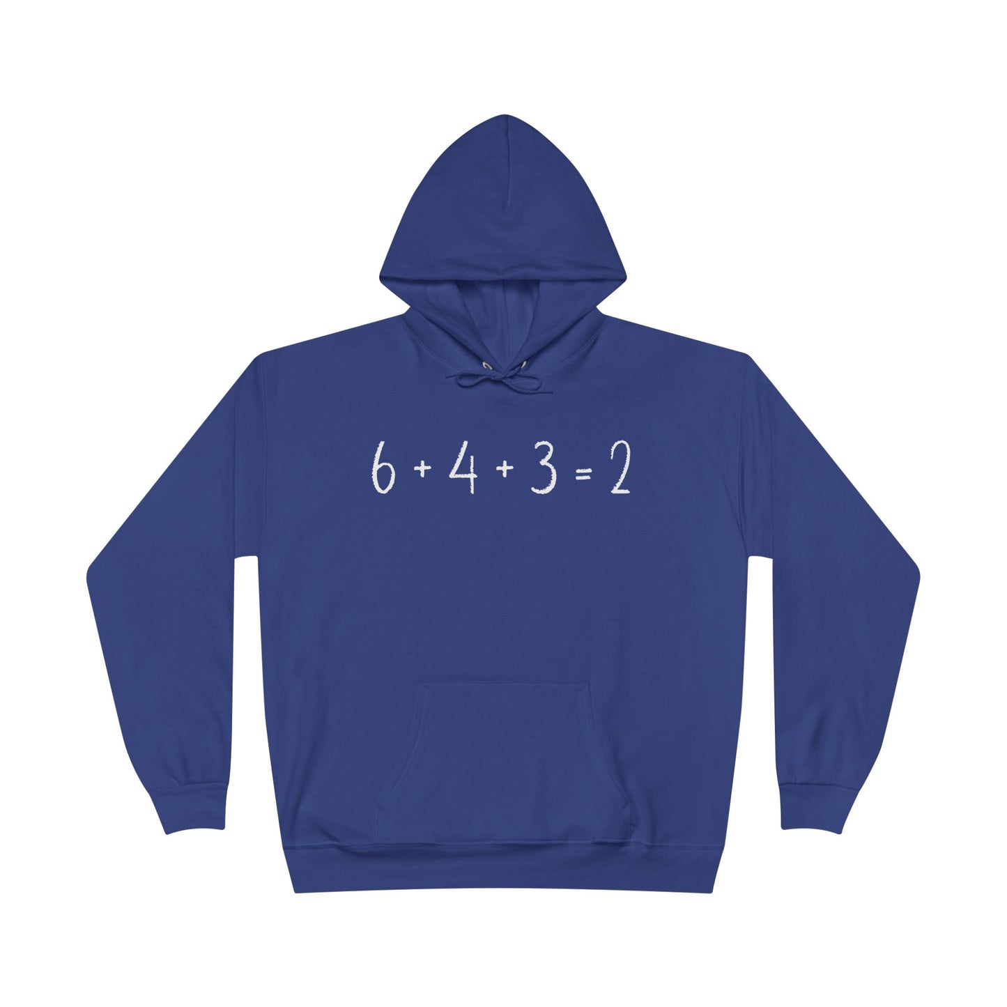 6+4+3=2 Baseball/Softball Hoodie