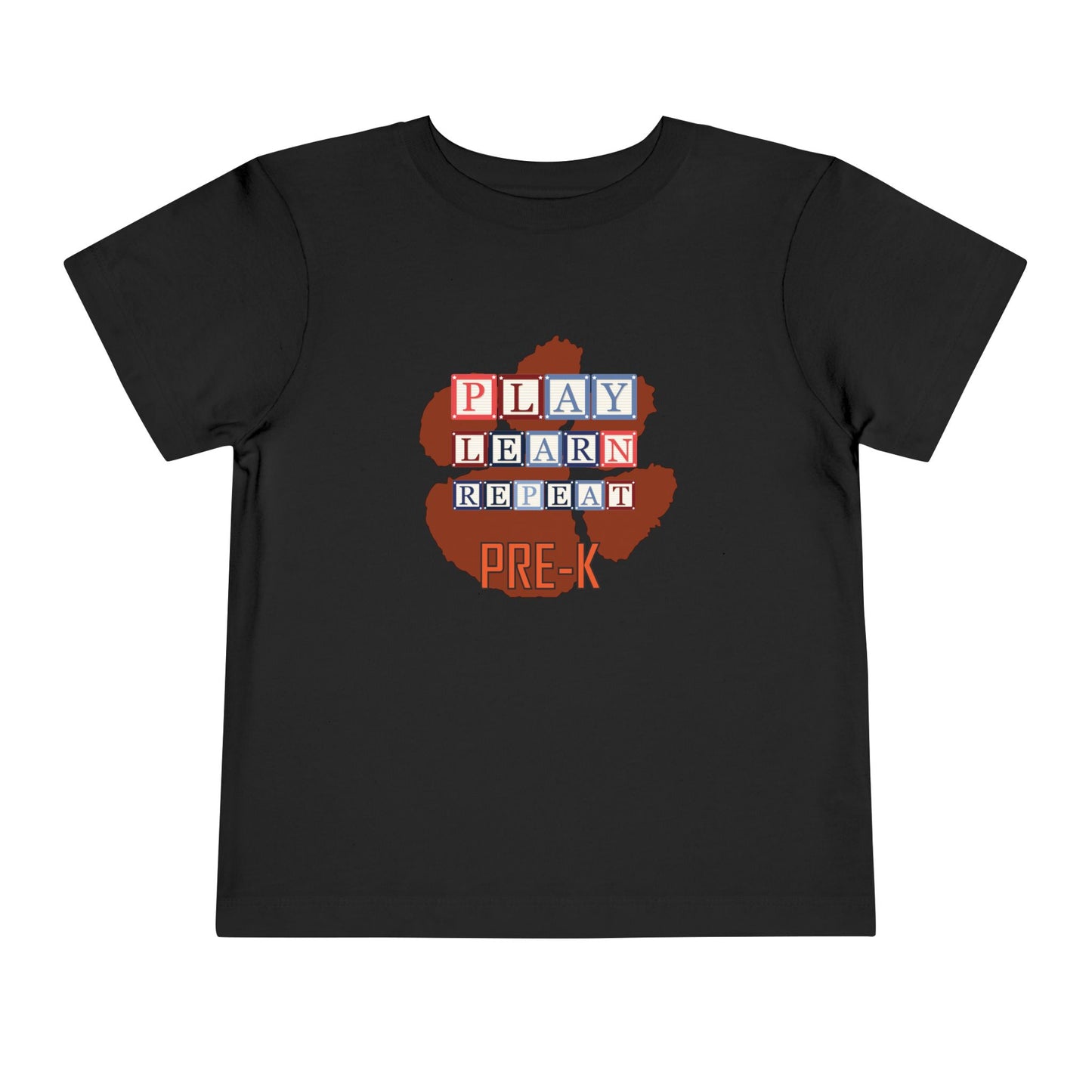 Toddler Tee - Alphabet Blocks Tiger Paw Pre-K Pride Shirt for Mini Graduates