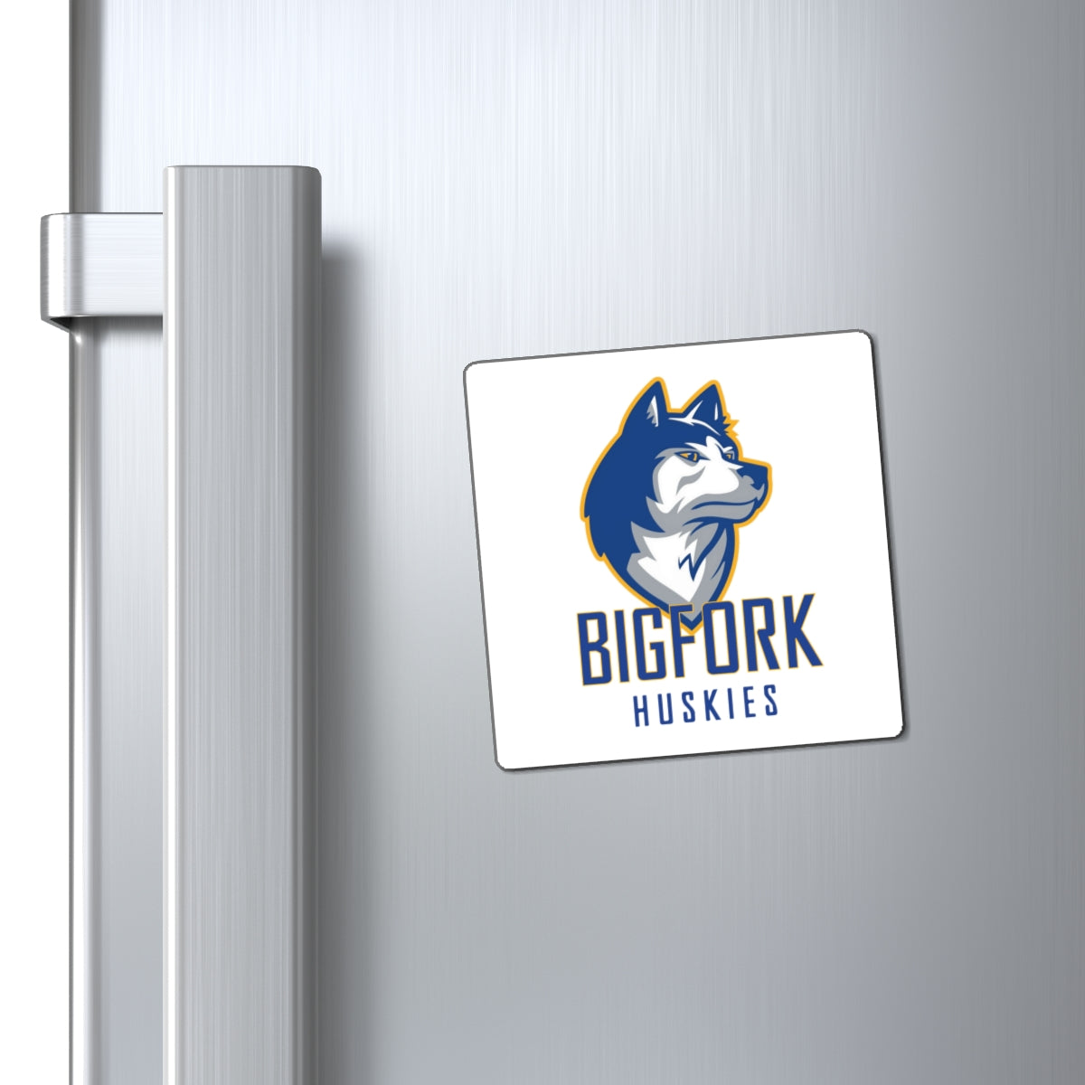 Bigfork Huskies Logo Magnet — Stick With the Pack (3", 4", 6")