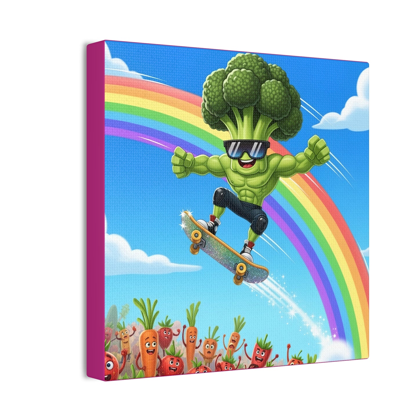 Broccoli Bomb Drop: Veggie Vibes Only