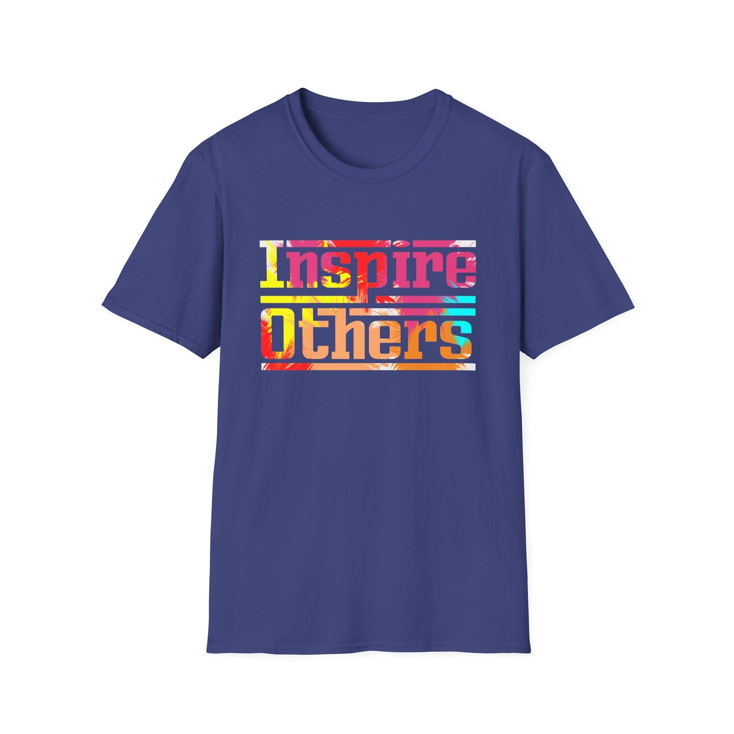 Inspire Others Softstyle T-Shirt with Vibrant Block Lettering
