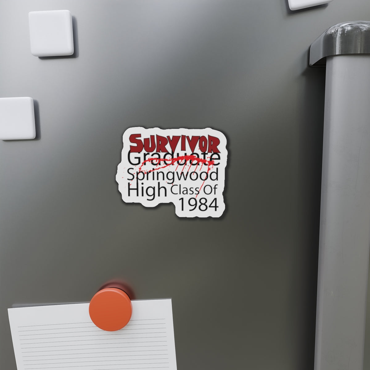 Springwood High “SURVIVOR” Magnet — Class of 1984 (Dreams Optional)