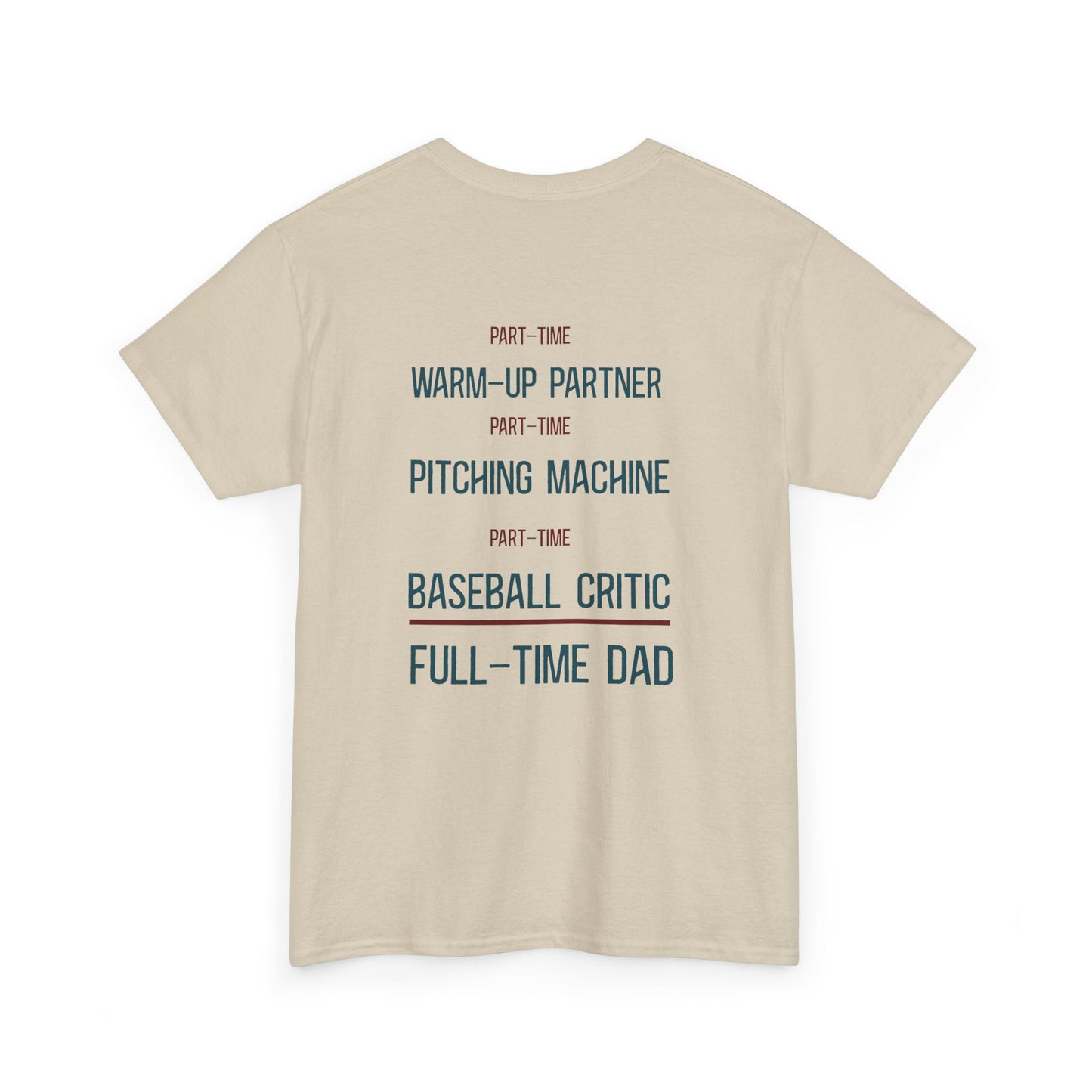 Chisholm Bluestreaks Baseball Dad T-Shirt