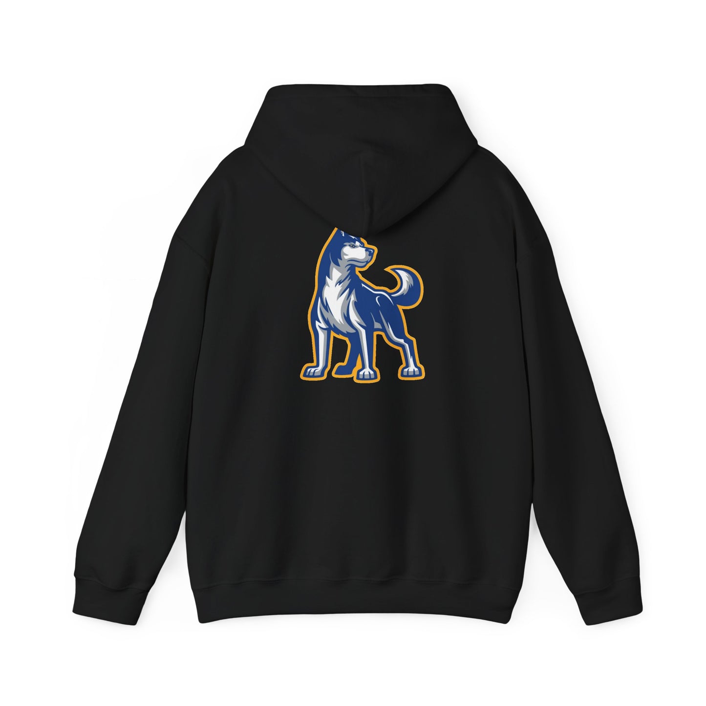 Bigfork Huskies Back-Logo Hoodie β Front Wordmark, Classic Comfort