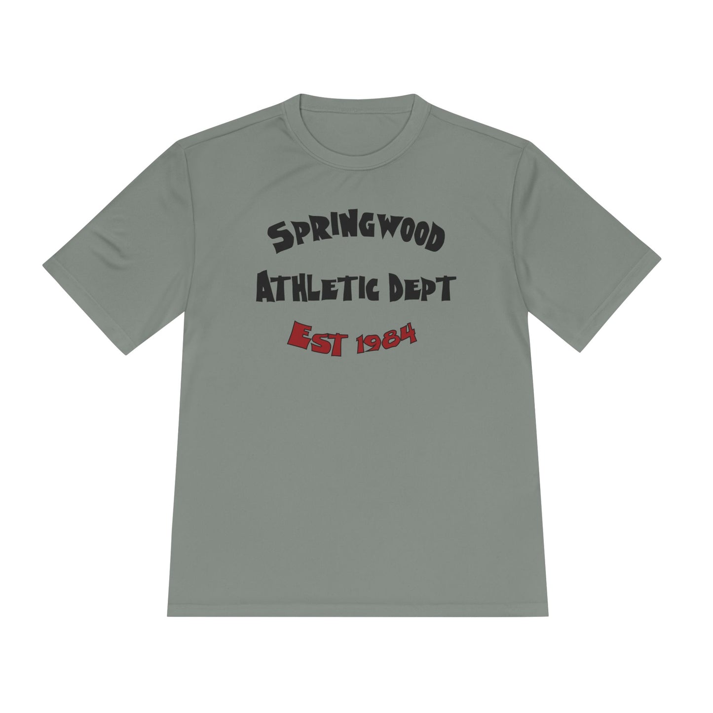 Springwood High Athletic Dept. Tee – Class of 1984 Horror Fan Sports Shirt