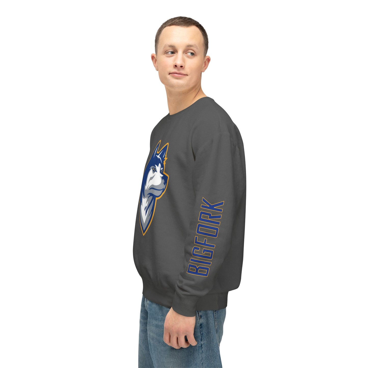 Bigfork Huskies Lightweight Crewneck