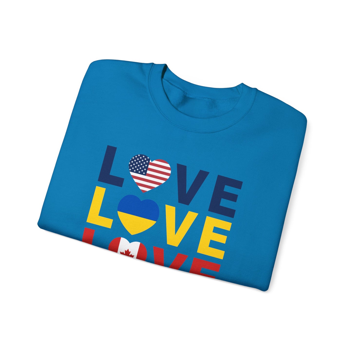 LOVE United Crewneck Sweatshirt πβ€οΈ