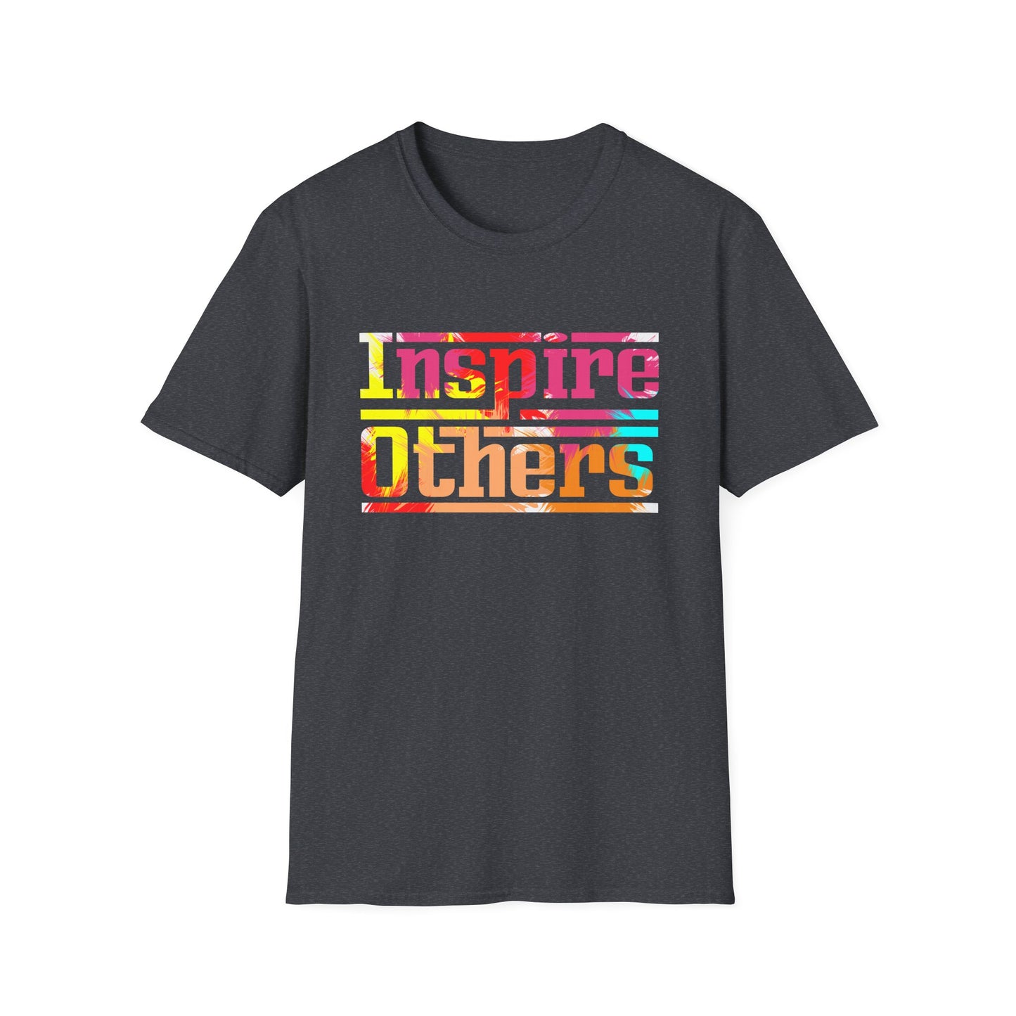 Inspire Others Softstyle T-Shirt with Vibrant Block Lettering
