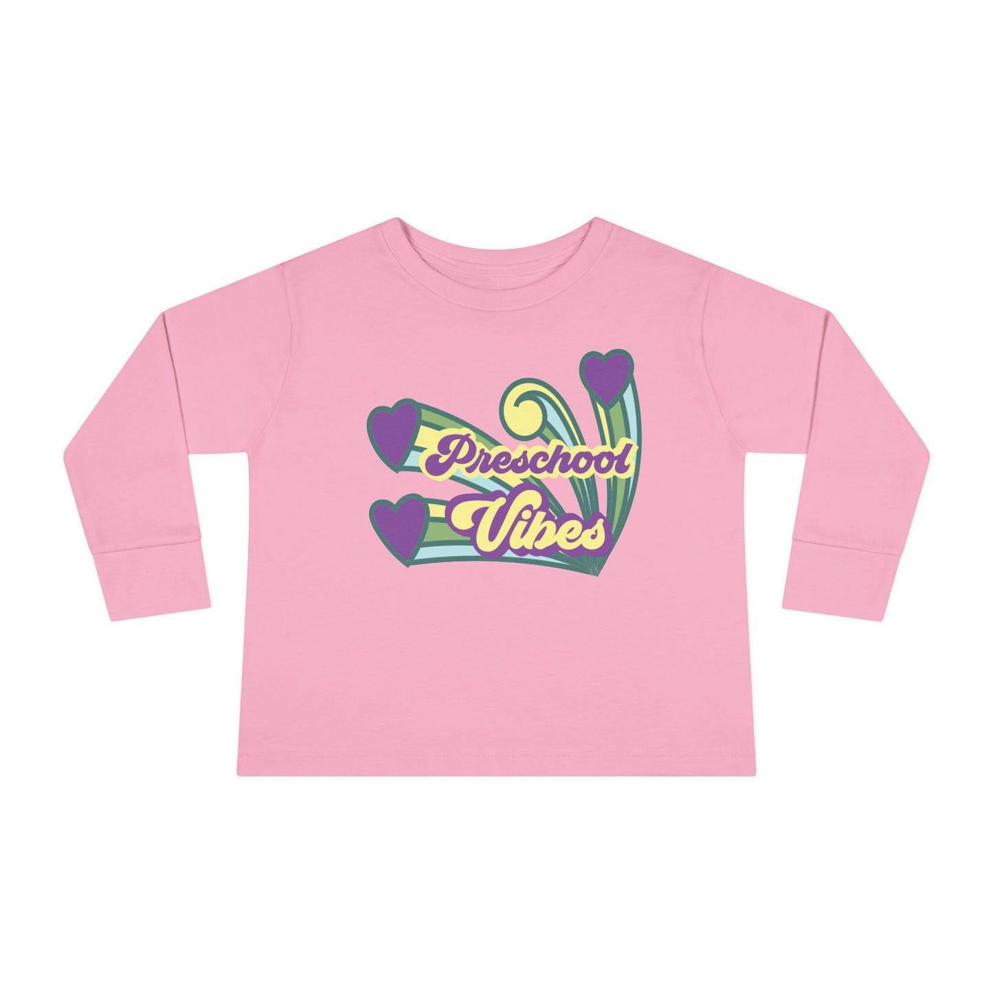 Preschool Vibes – Toddler Long Sleeve Tee