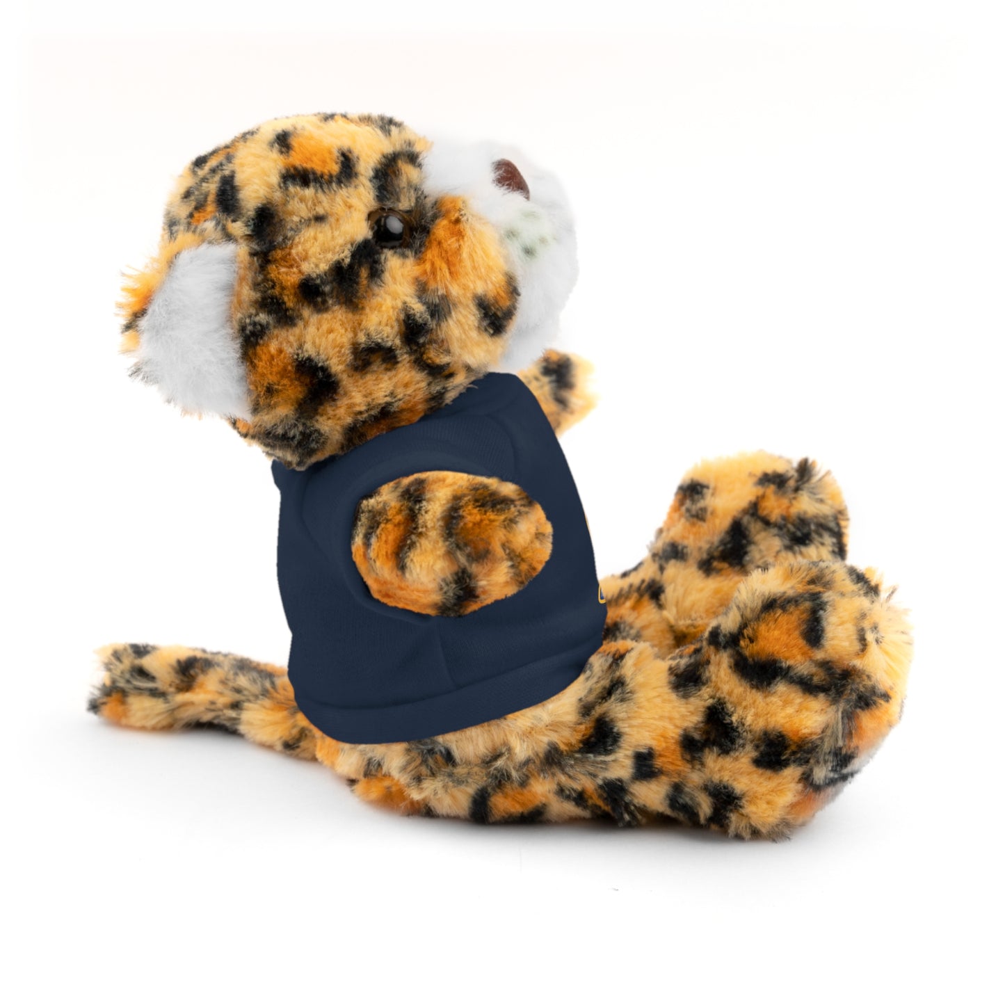 Huggable Huskies β 8" Plush Buddies w/ Logo Tee (Pick Your Animal + Tee Color)