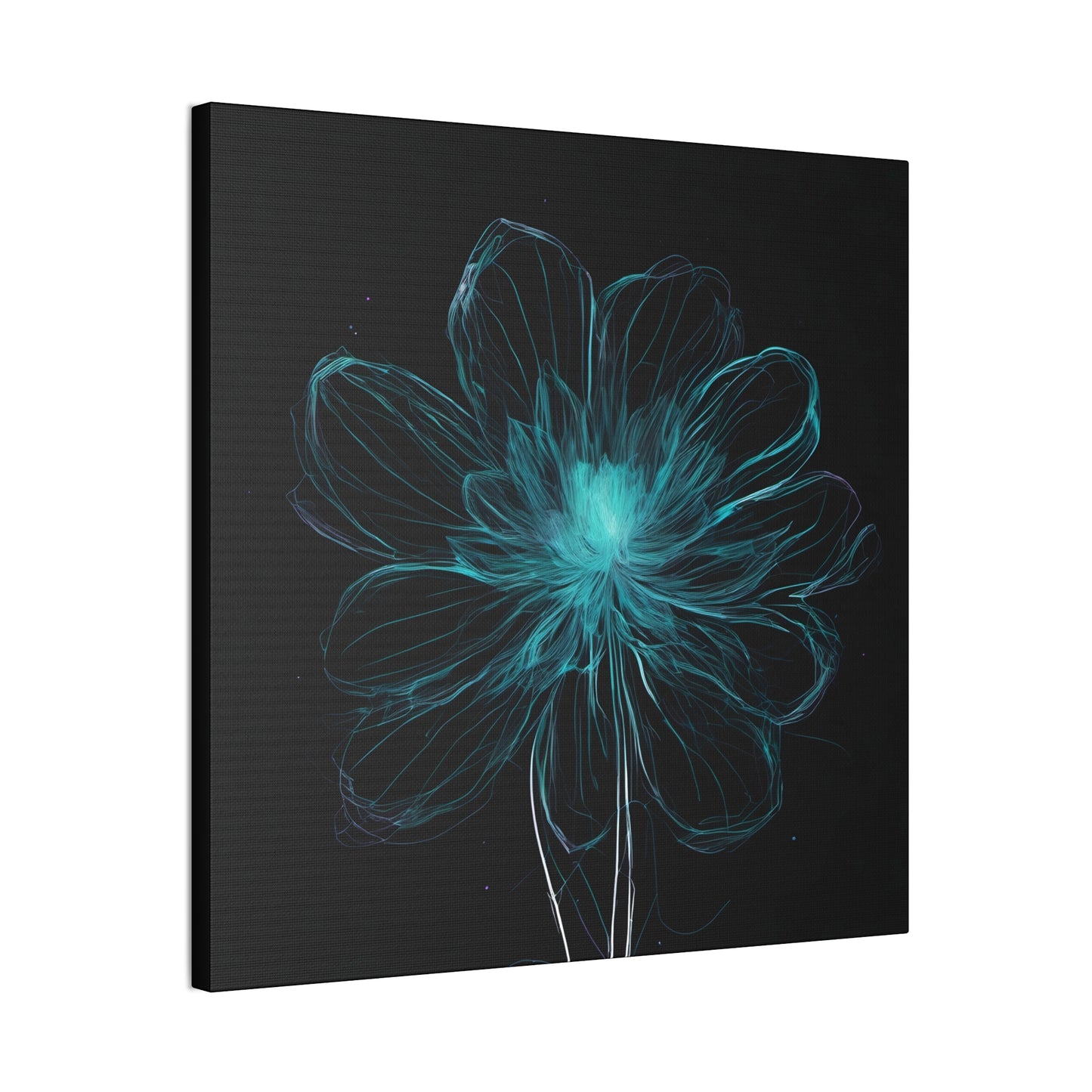 Midnight Bloom: Petals from the Void