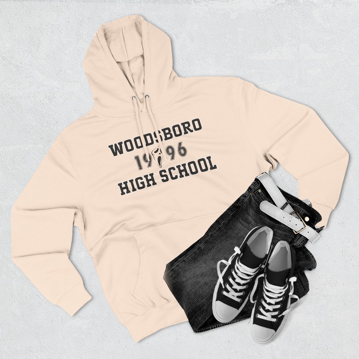 Woodboro High School 1996 Hoodie – Class of “Don’t Answer the Phone”