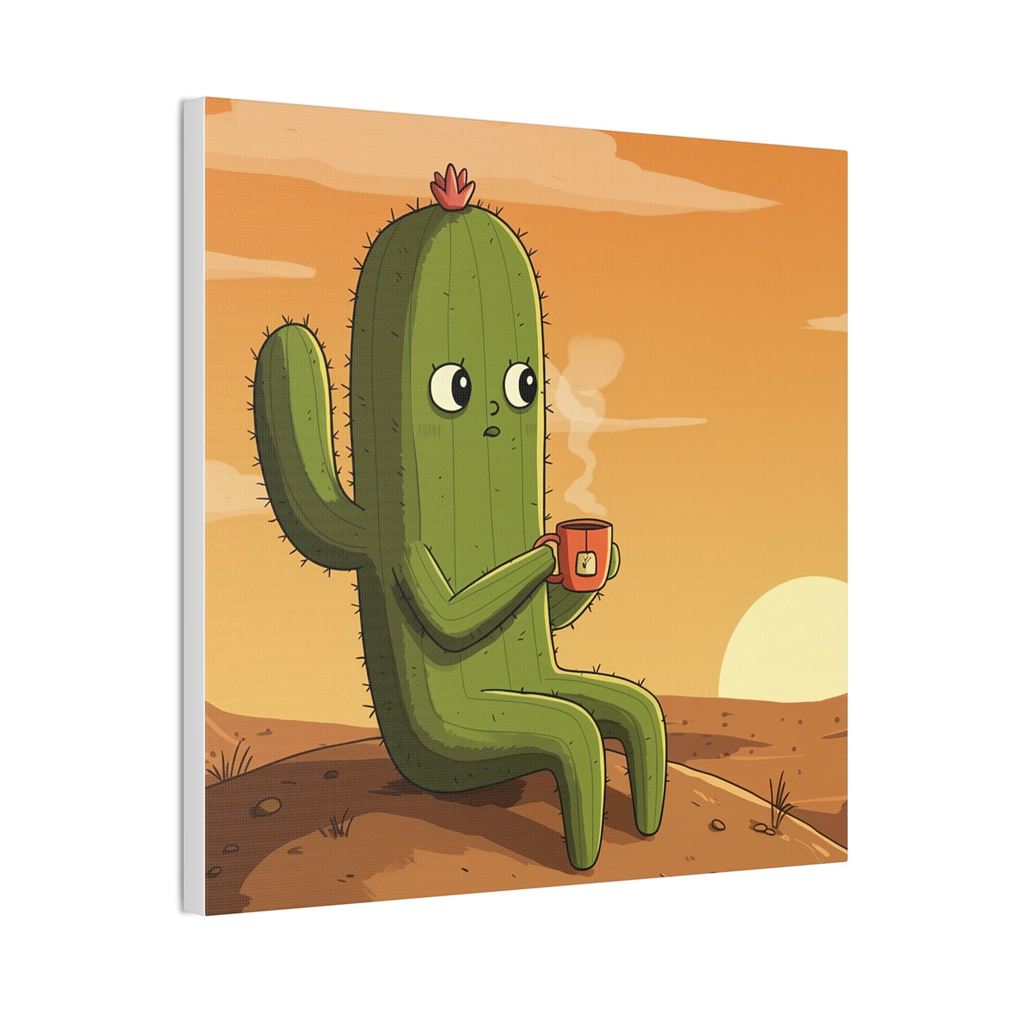 Existential Cactus: Sunrise, Sass, and Silent Dread