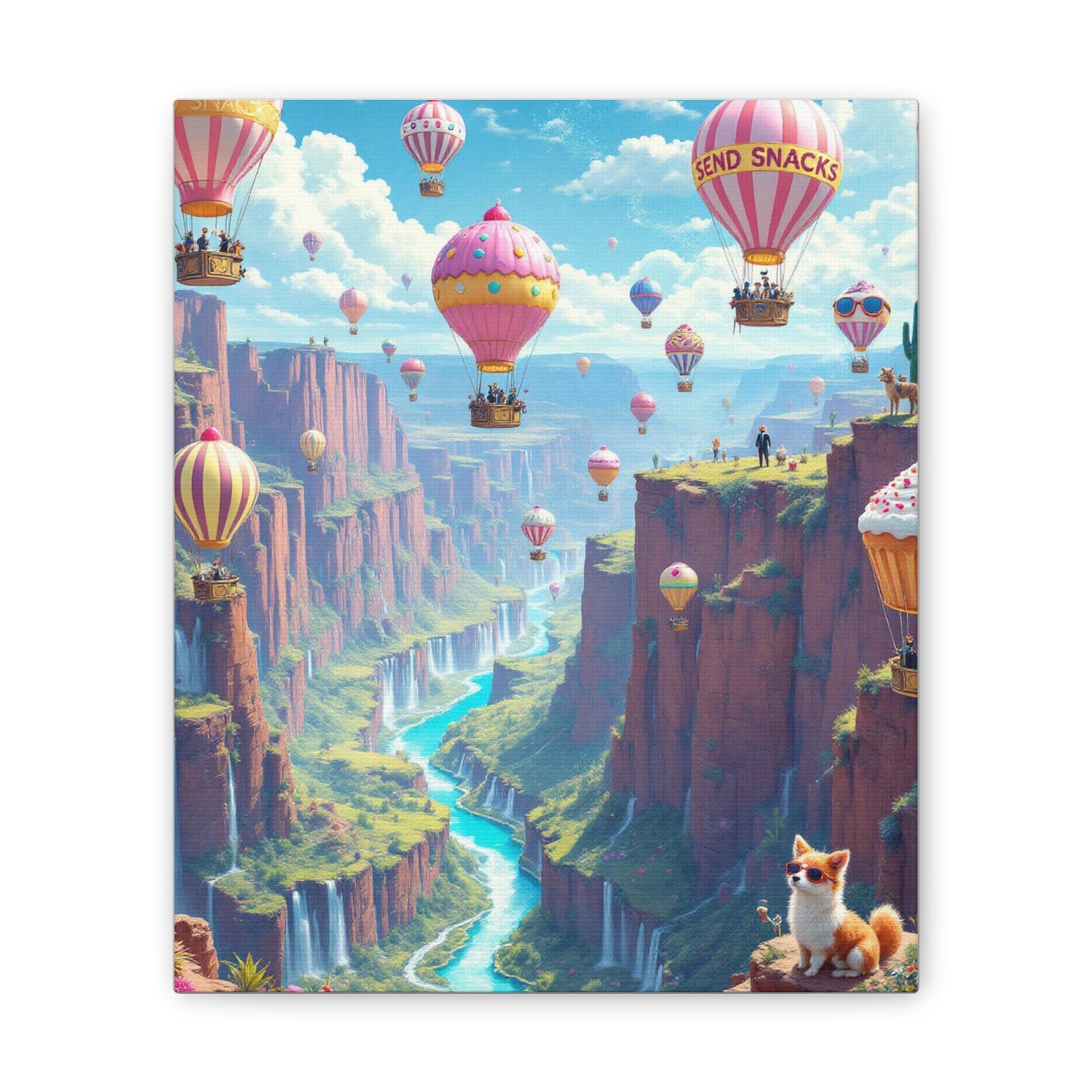 Send Snacks: Canyon Cruise with Corgis & Chaos